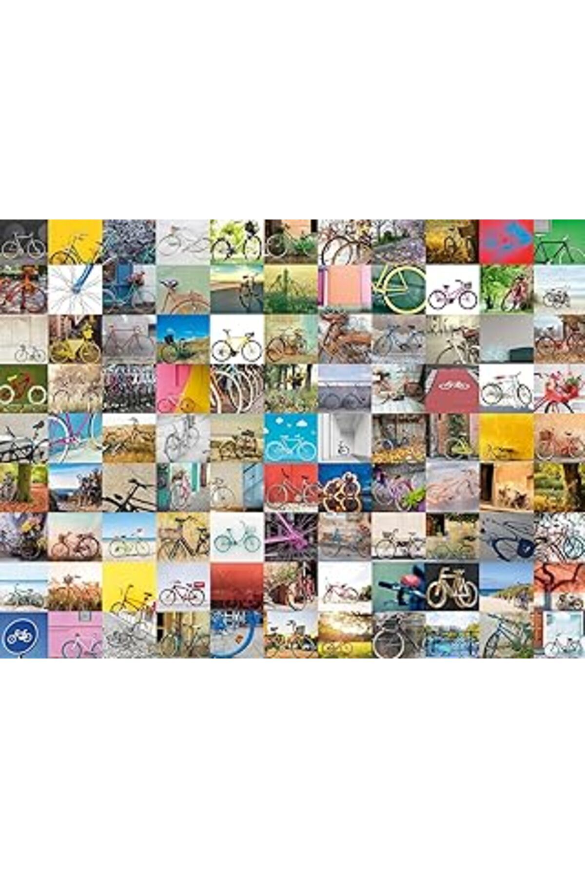 karadağsb Ravensburger 160075 99 Bisiklet Yetişkin Puzzle, 1500 Parça, Çok Renkli