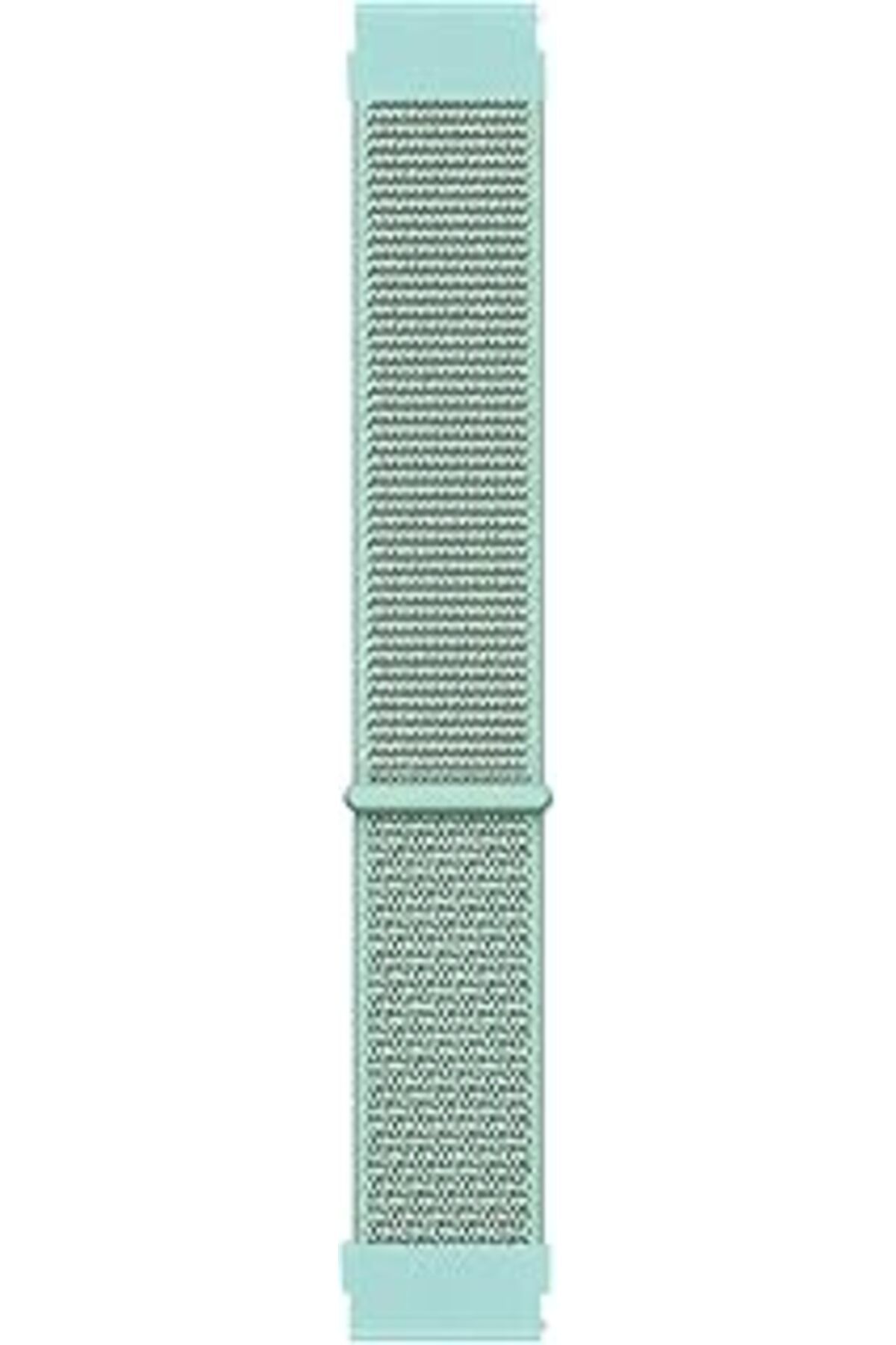 karadağsb Microsonic Samsung Galaxy Watch 4 40Mm Için Hasırlı Kordon Woven Sport Loop Mint Yeşili
