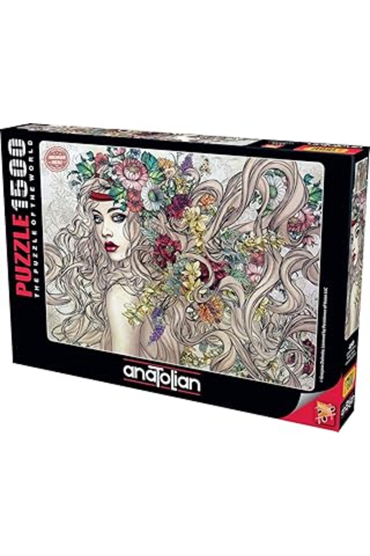 karadağsb Anatolian Puzzle - Çiçeklerin Gücü / 1500 Parça, #4549