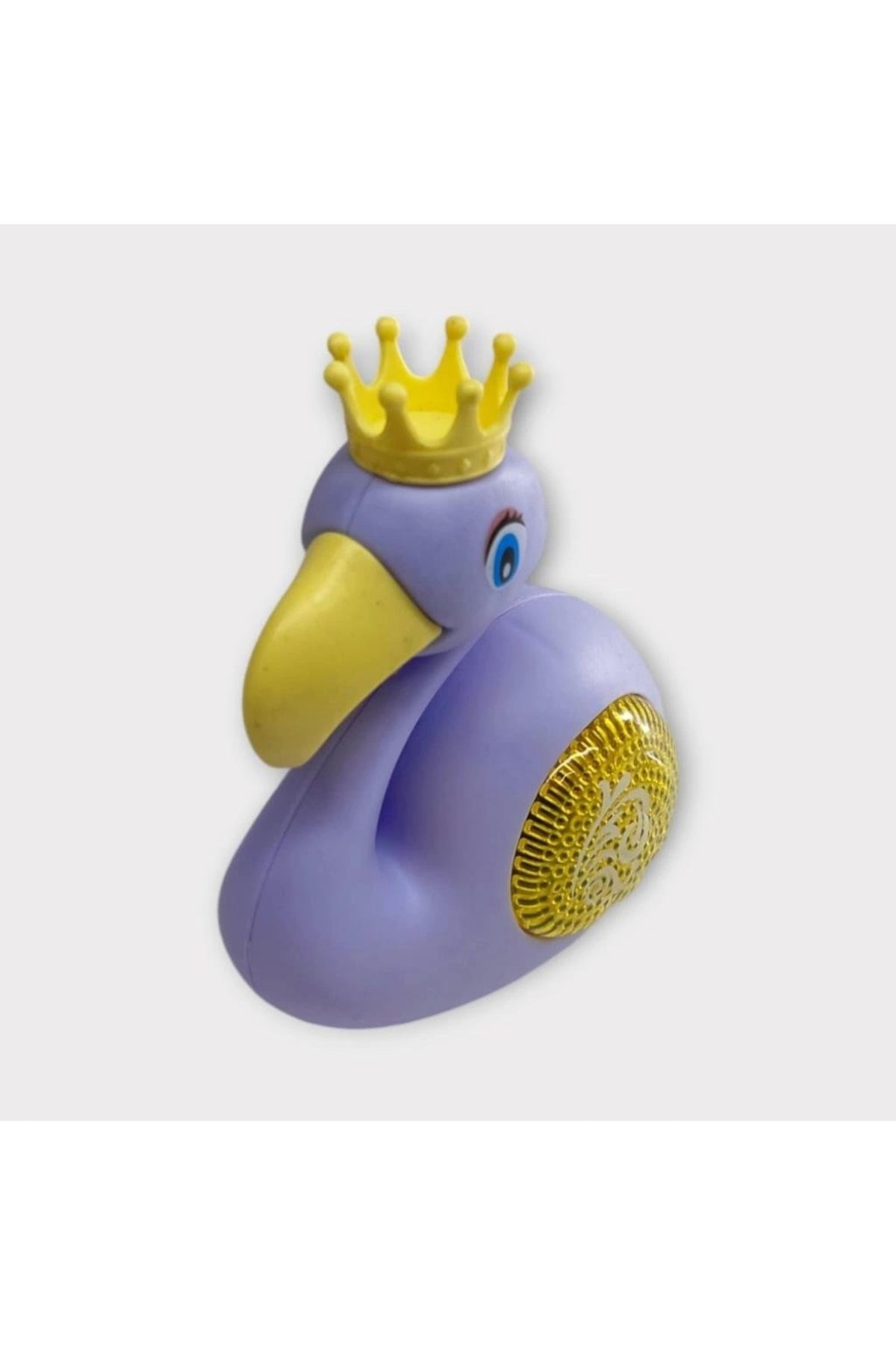 Tolzan Kurmalı Işıklı Sevimli Flamingo - Mor