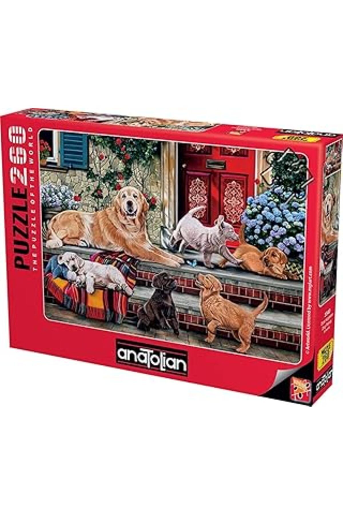 karadağsb Anatolian Puzzle - Dost Köpekler / 260 Parça Puzzle, 3340