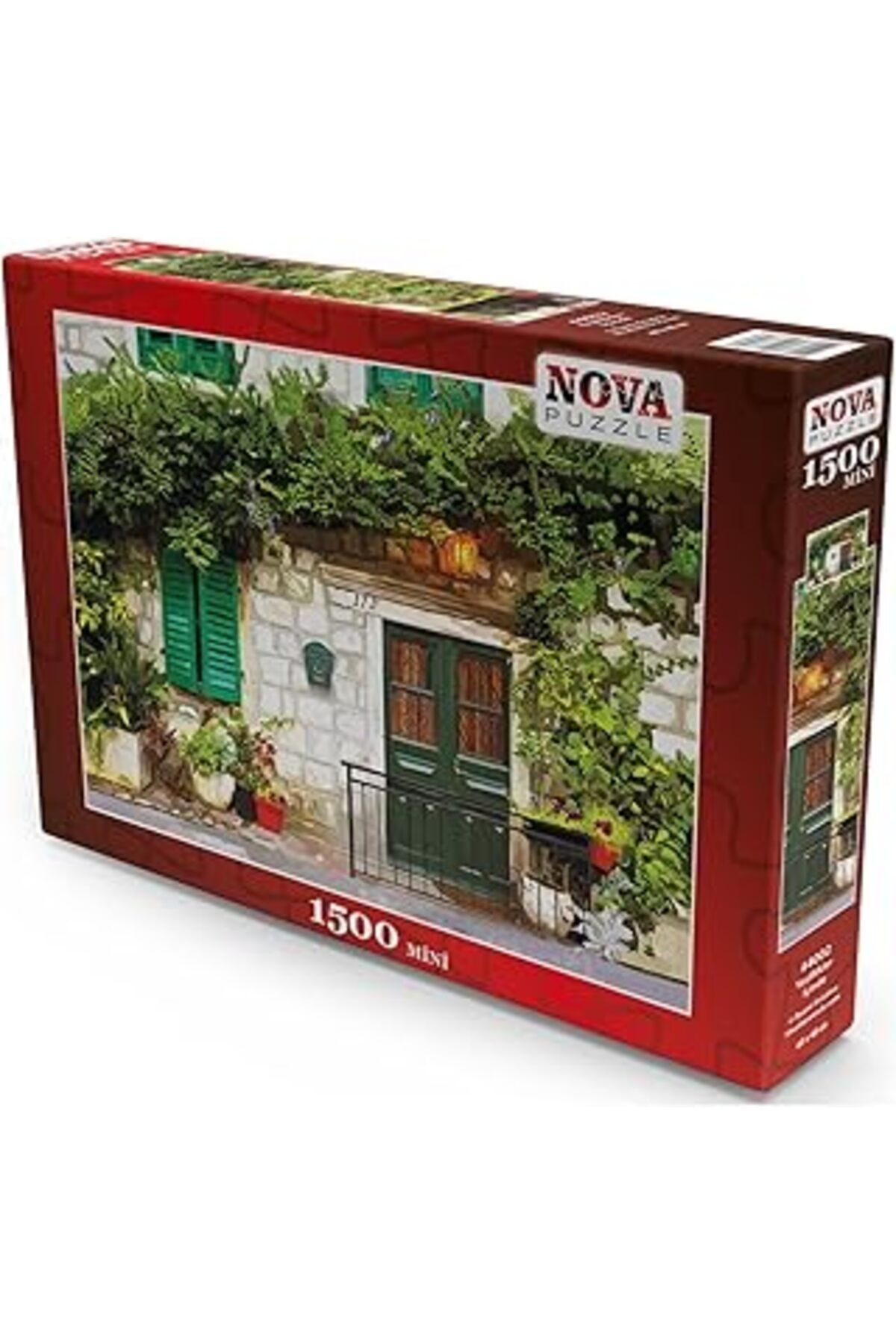 karadağsb Nova Puzzle 1500 Parça Yeşillikler İçinde Mini