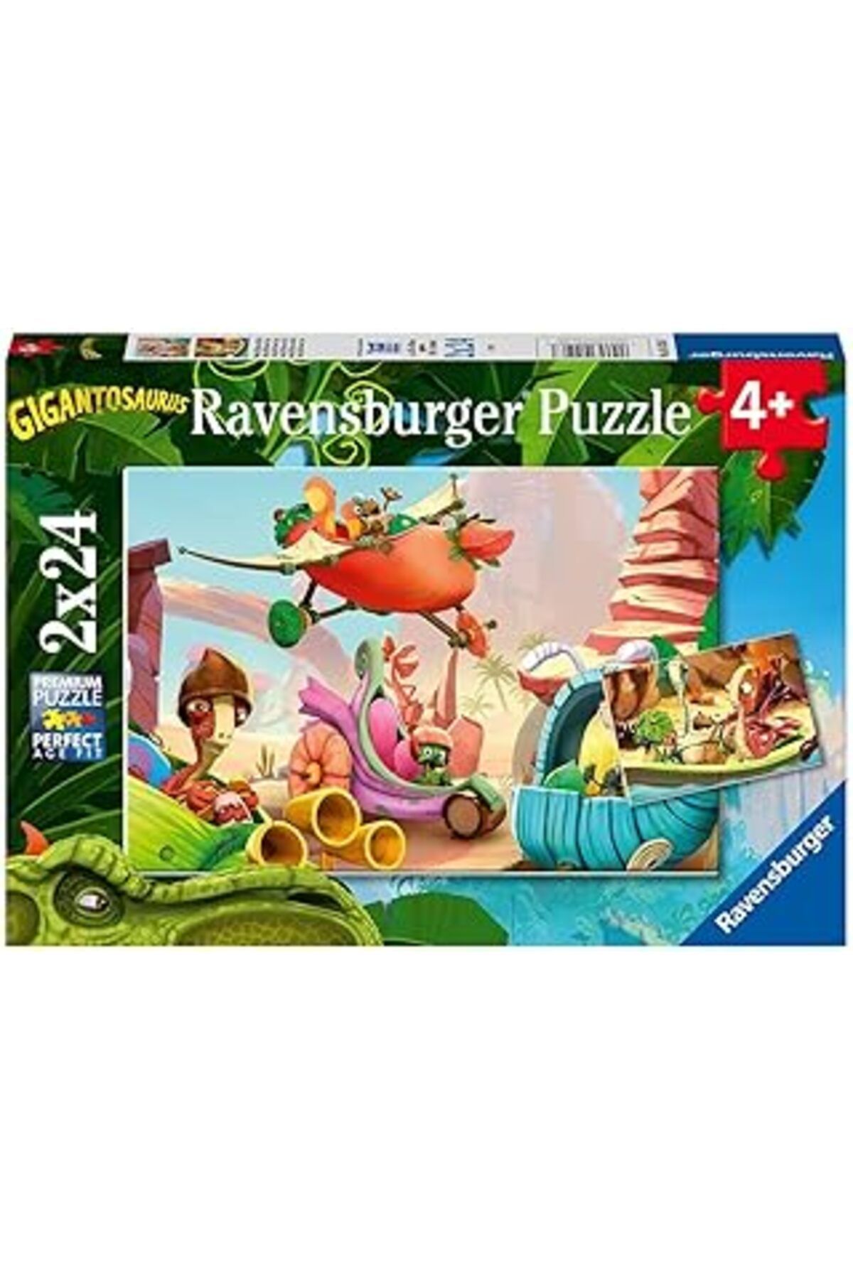 karadağsb Ravensburger 2X24P Puz Gigantosaurus