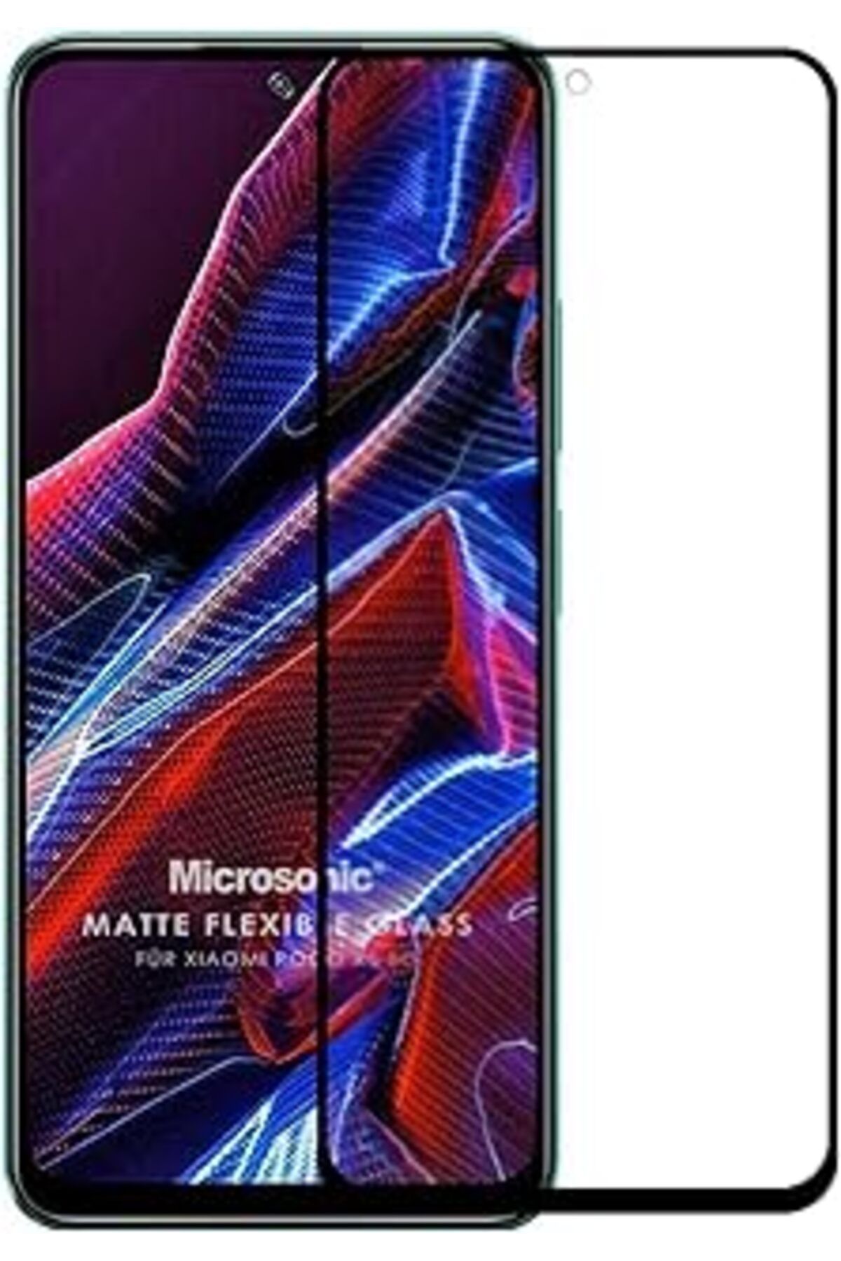 jupiter global bazaar Microsonic Xiaomi Poco X5 5G Seramik Matte Flexible Ekran Koruyucu Siyah