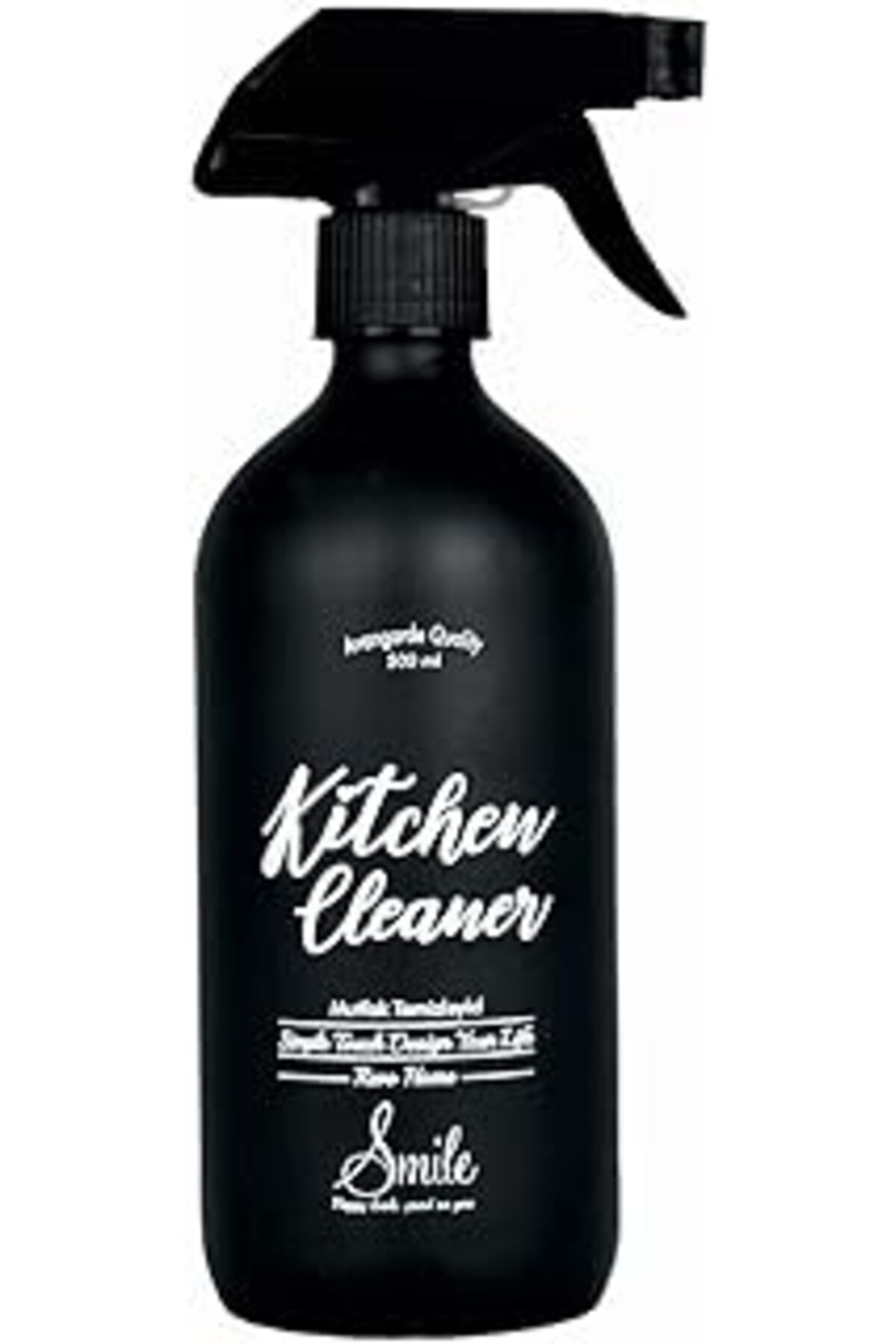karadağsb Revo Home Siyah Cam Mutfak Temizleyici Şişesi – 500 Ml (Kitchen Cleaner)