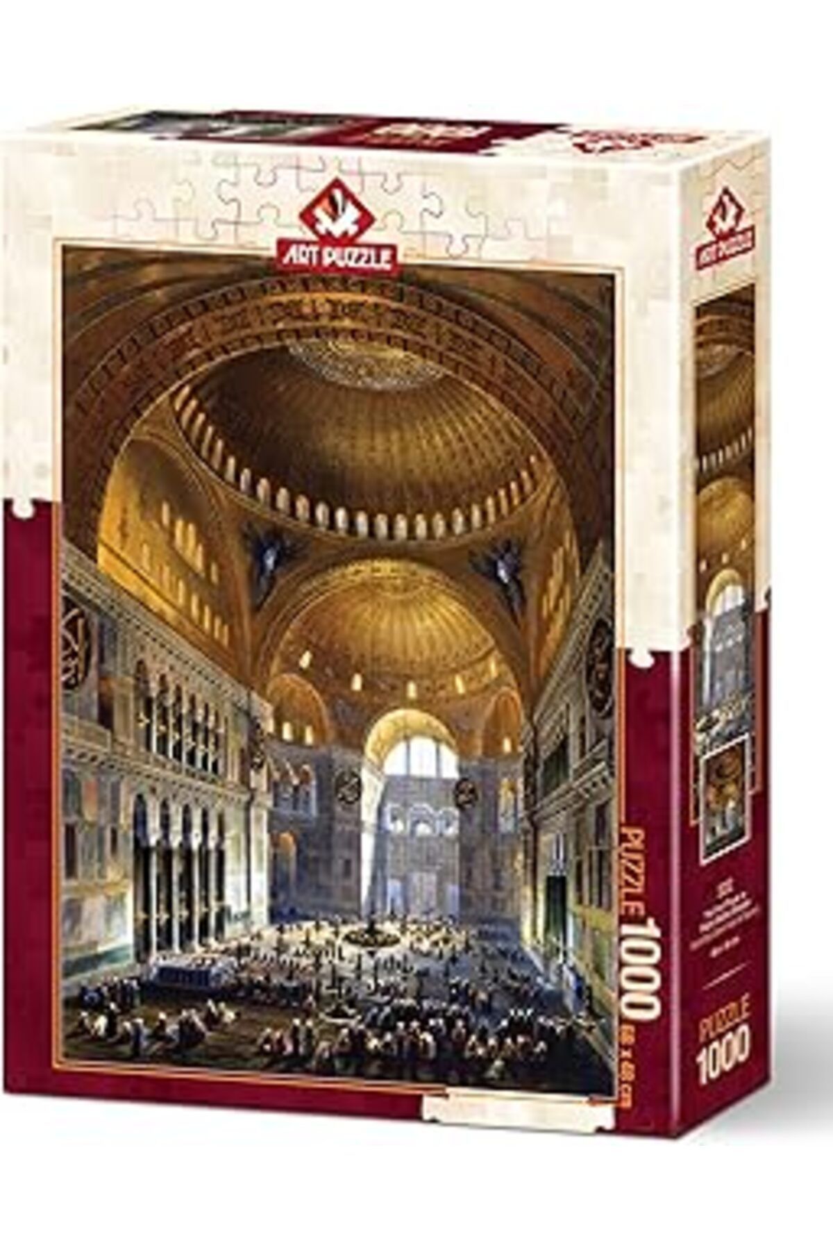 karadağsb Art Puzzle Ayasofya Camii'Nde İlk Namaz 1000 Parça Puzzle
