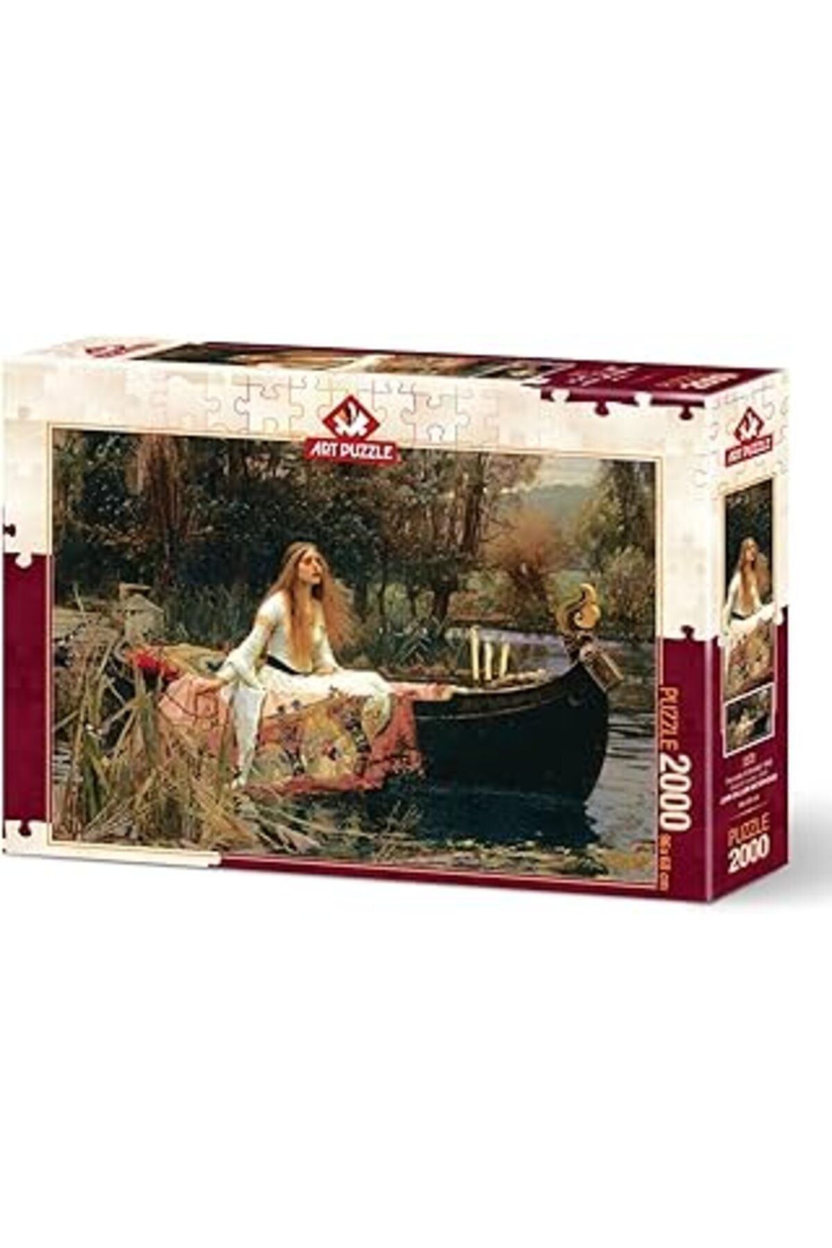 karadağsb Art Puzzle Shalott Leydisi,1888 2000 Parça Puzzle