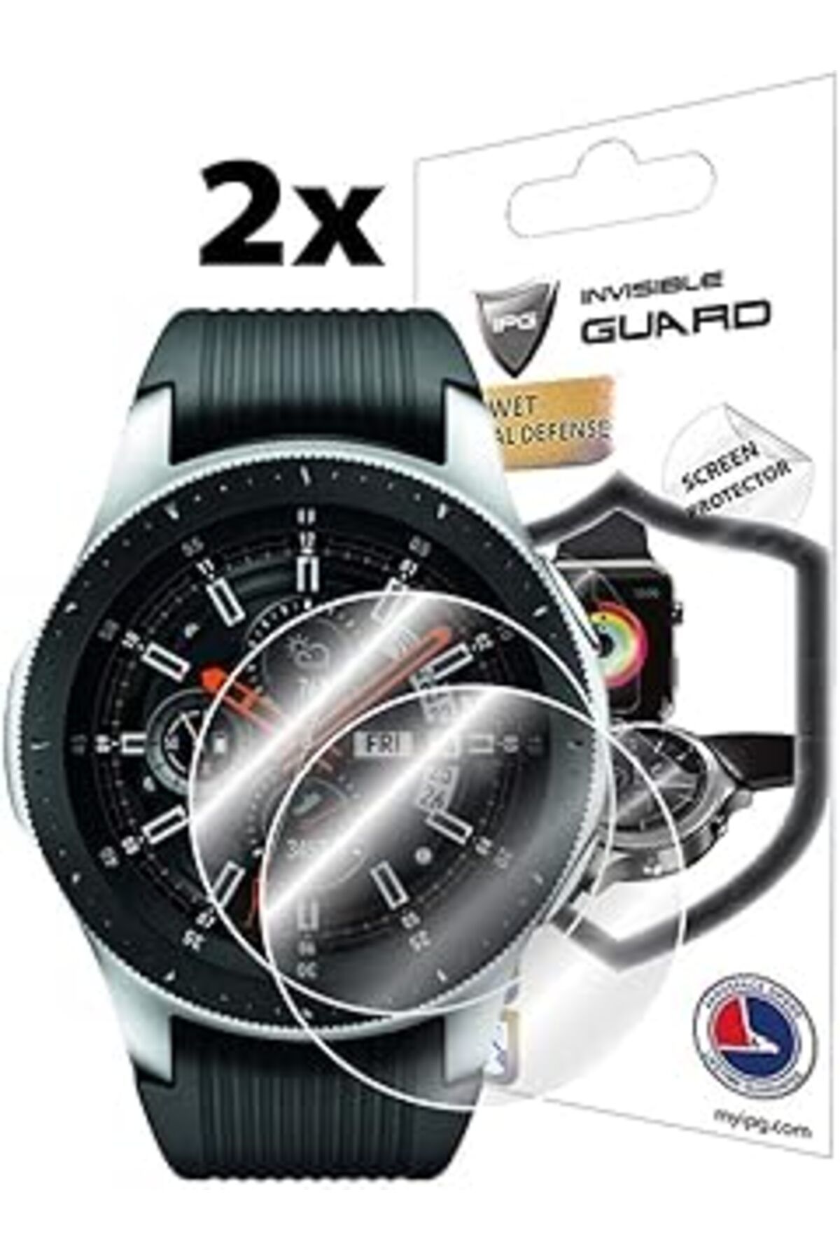 karadağsb Ipg Samsung Galaxy Watch 46 Mm Silver Ekran Koruyucu, 2 Adet