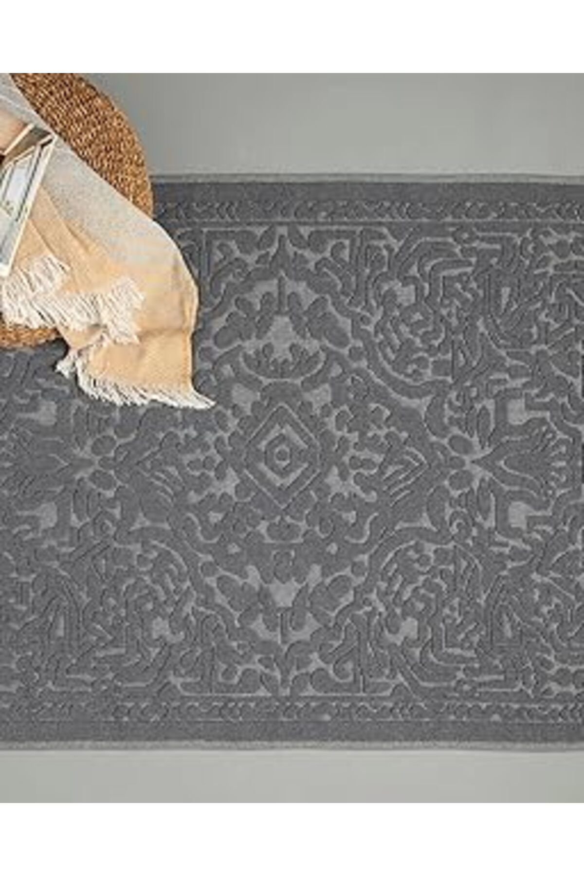 Pazarcan English Home Costa Şönil Jüt Halı, Kiremit, 80X300Cm