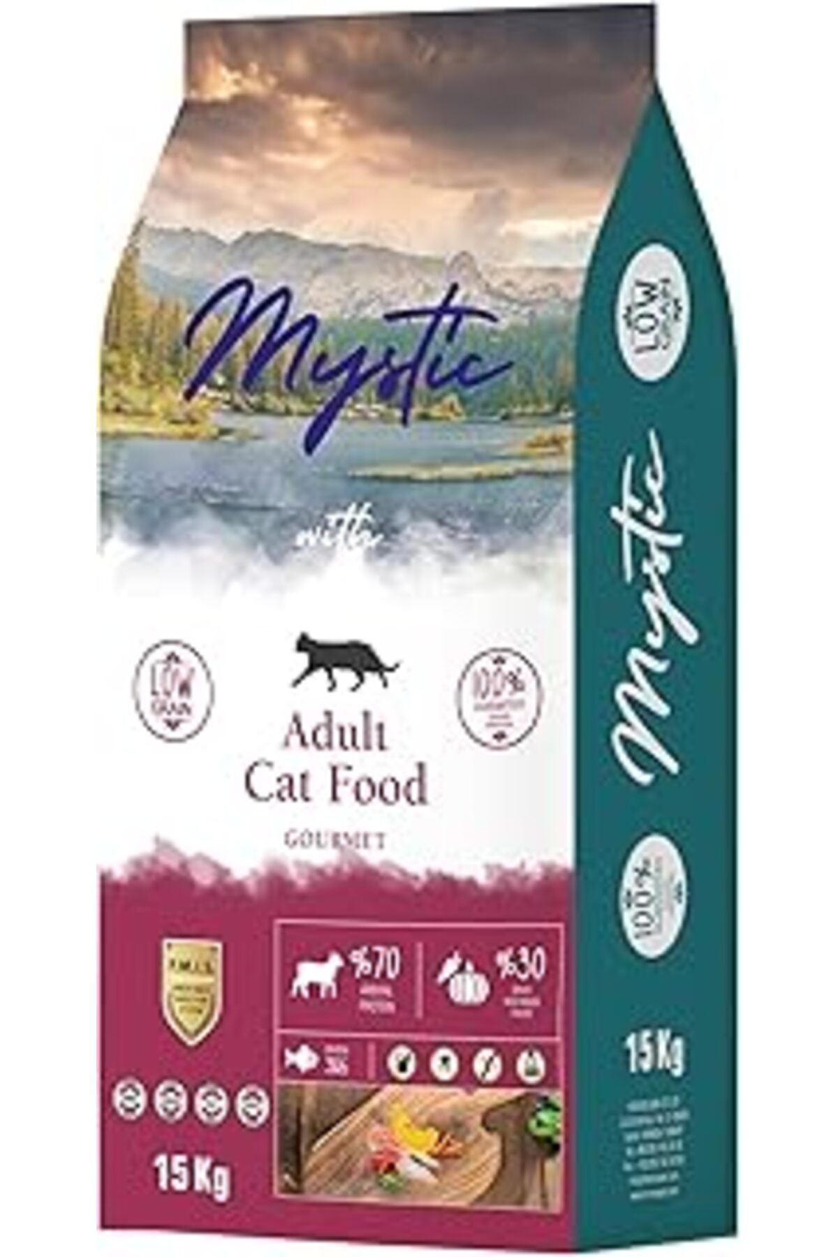 karadağsb Mystic Az Tahıllı Yetişkin Kedi Maması Gurme 15 Kg
