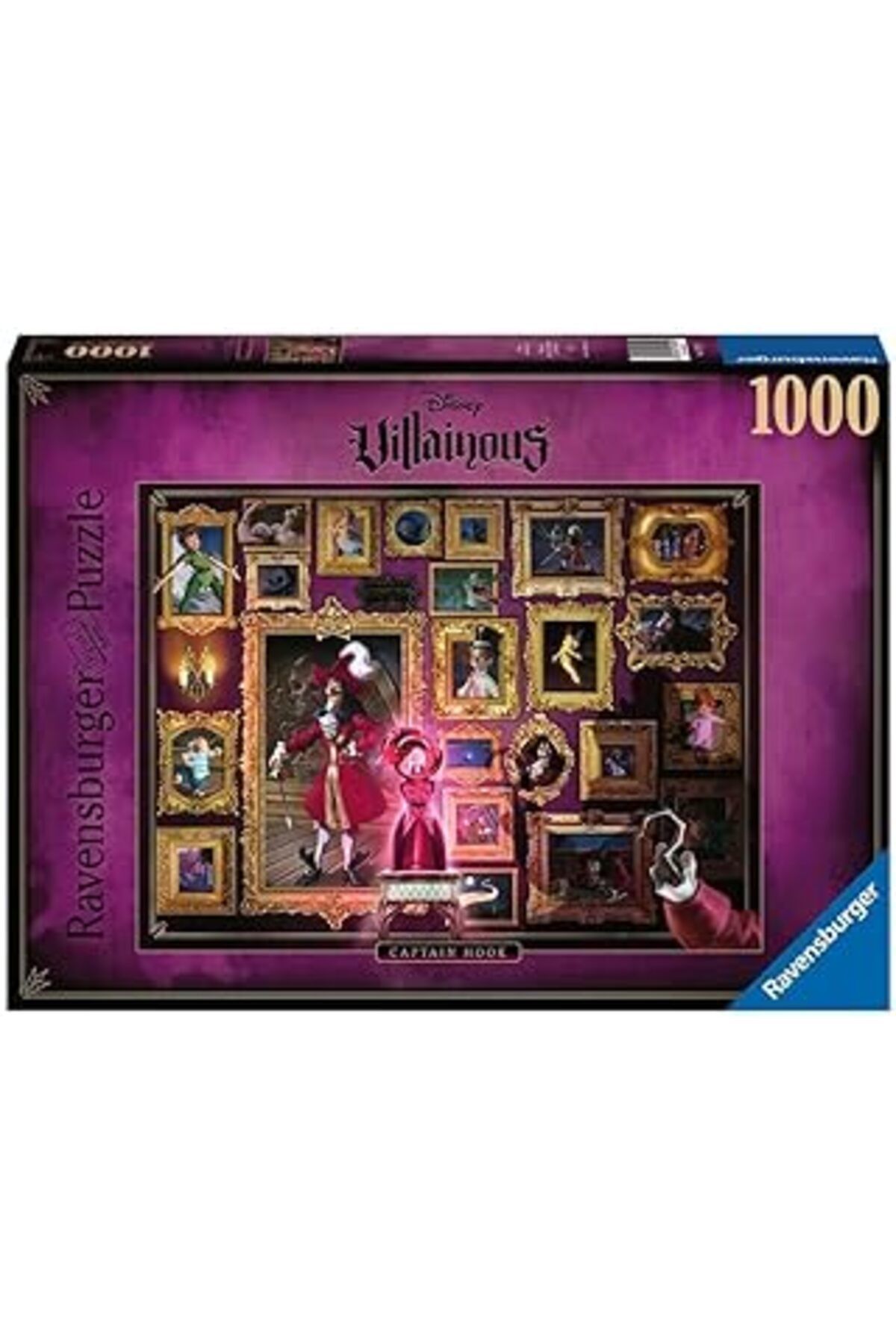 karadağsb Ravensburger Villainous Captain Hook Yapboz, 1000 Parça