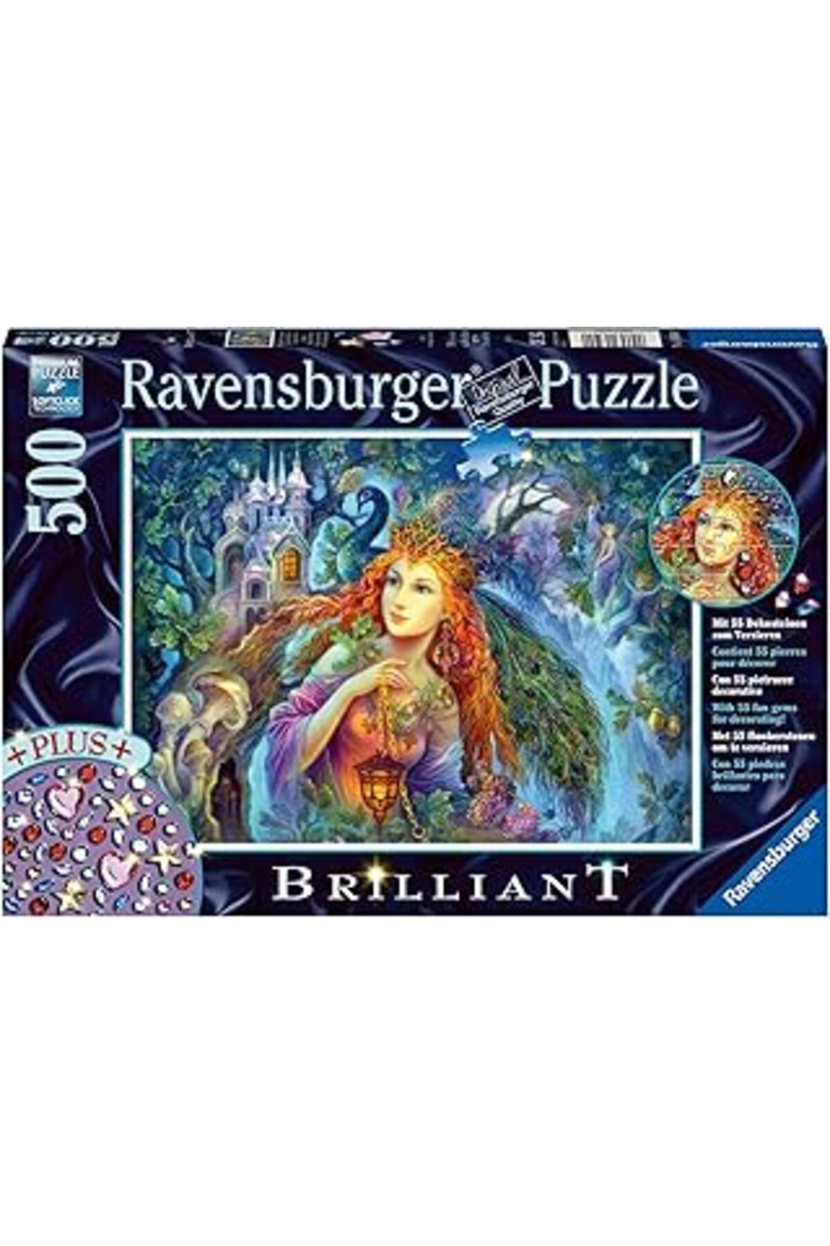 karadağsb Ravensburger 165940 Sihirli Peri Yetişkin Puzzle, 500 Parça