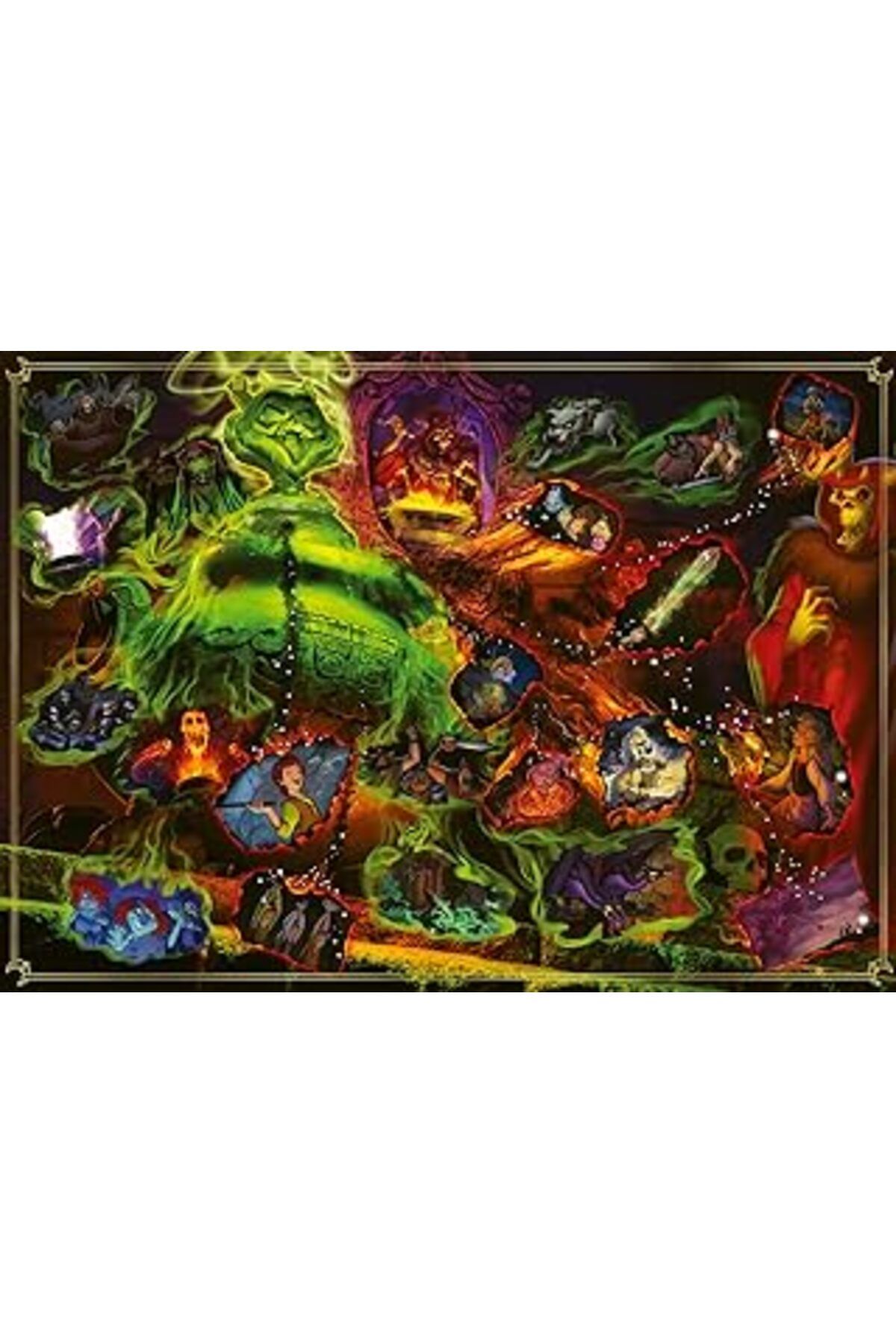 karadağsb Ravensburger 168903 1000 Parçalı Puzzle Disney Villains: Horned King, Renkli
