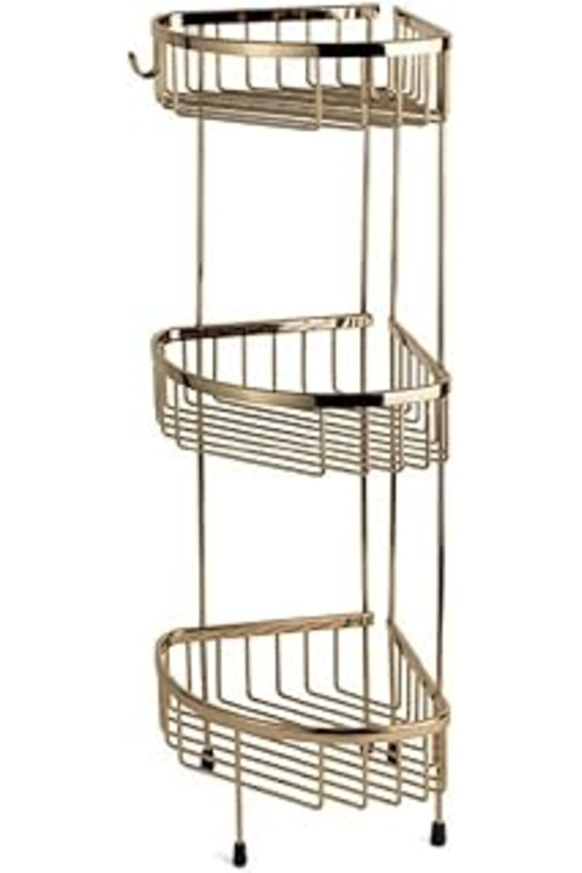karadağsb System Banyo Duş Raf Sistemi Gold Renk 647X196X250 Mm