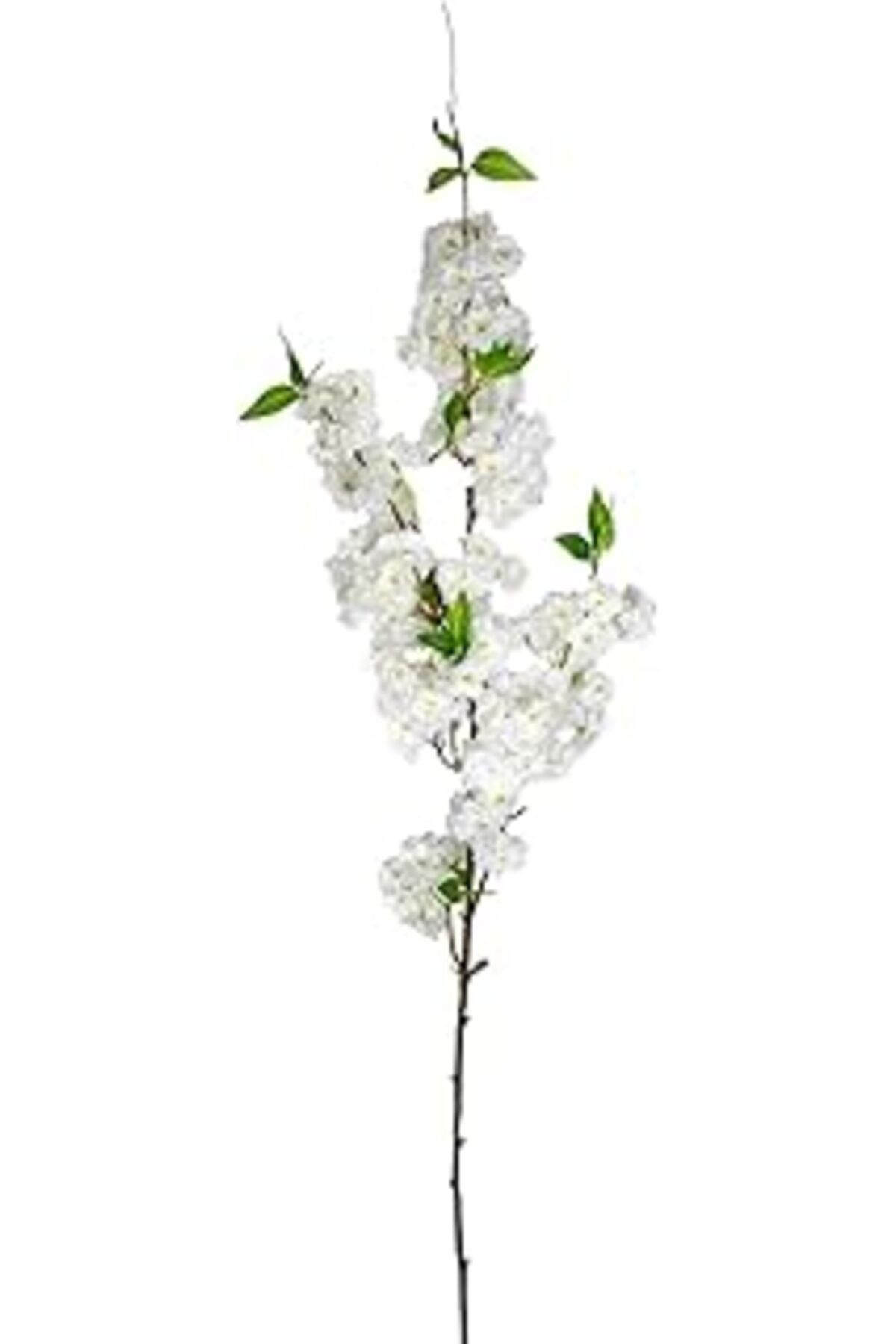Mu Art Yapay Çiçek Bahar Dalı Beyaz 120 Cm.