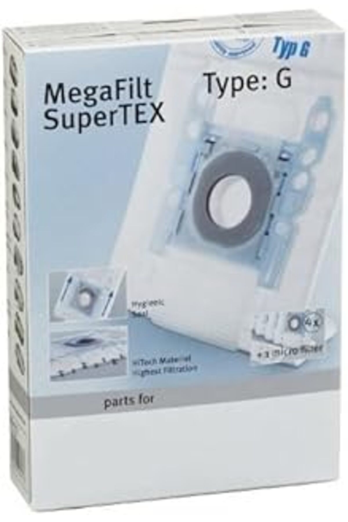 karadağsb Popüler Bosch Bgl 3A330C Gl 30 Uyumlu Süpürge Toz Torbası (4 Adet)+Filtre Hediye