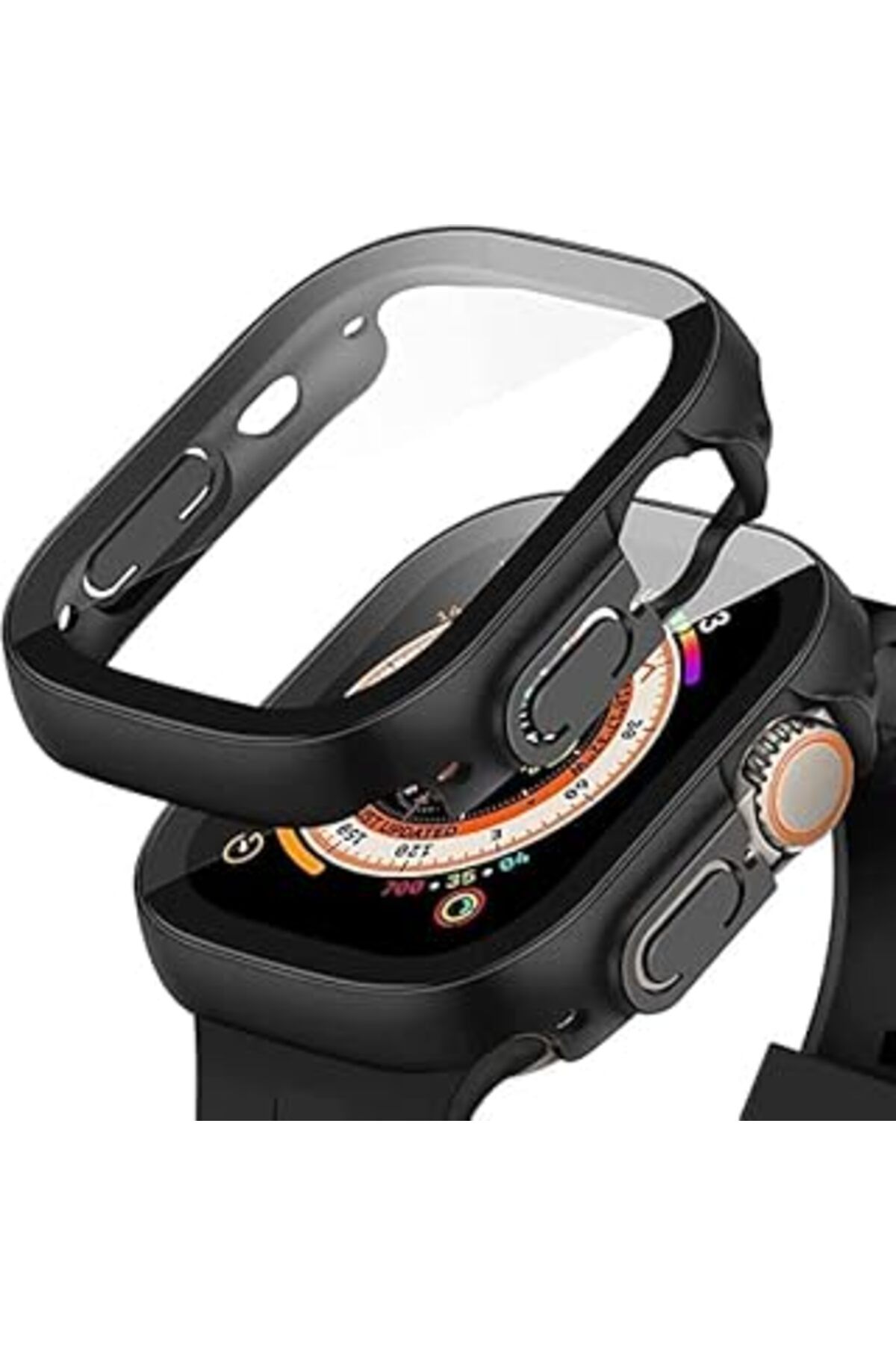 karadağsb Minesk Apple Watch Ultra 49 Mm Serisi Ile Uyumlu Full Koruma Sağlayan Darbelere Karşı Dayanıklı Sar