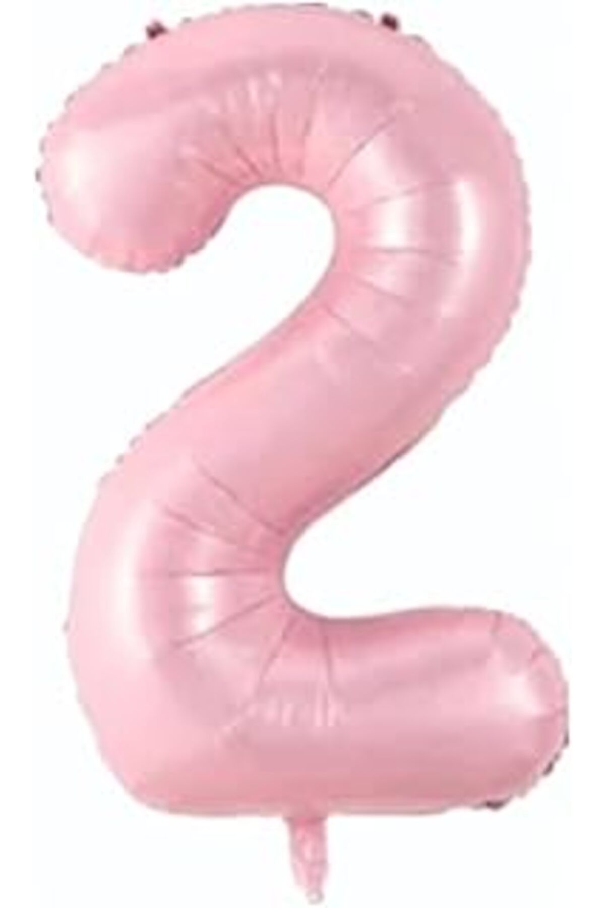 karadağsb 2 Açık Pembe Renk Rakam Folyo Balon 80 Cm