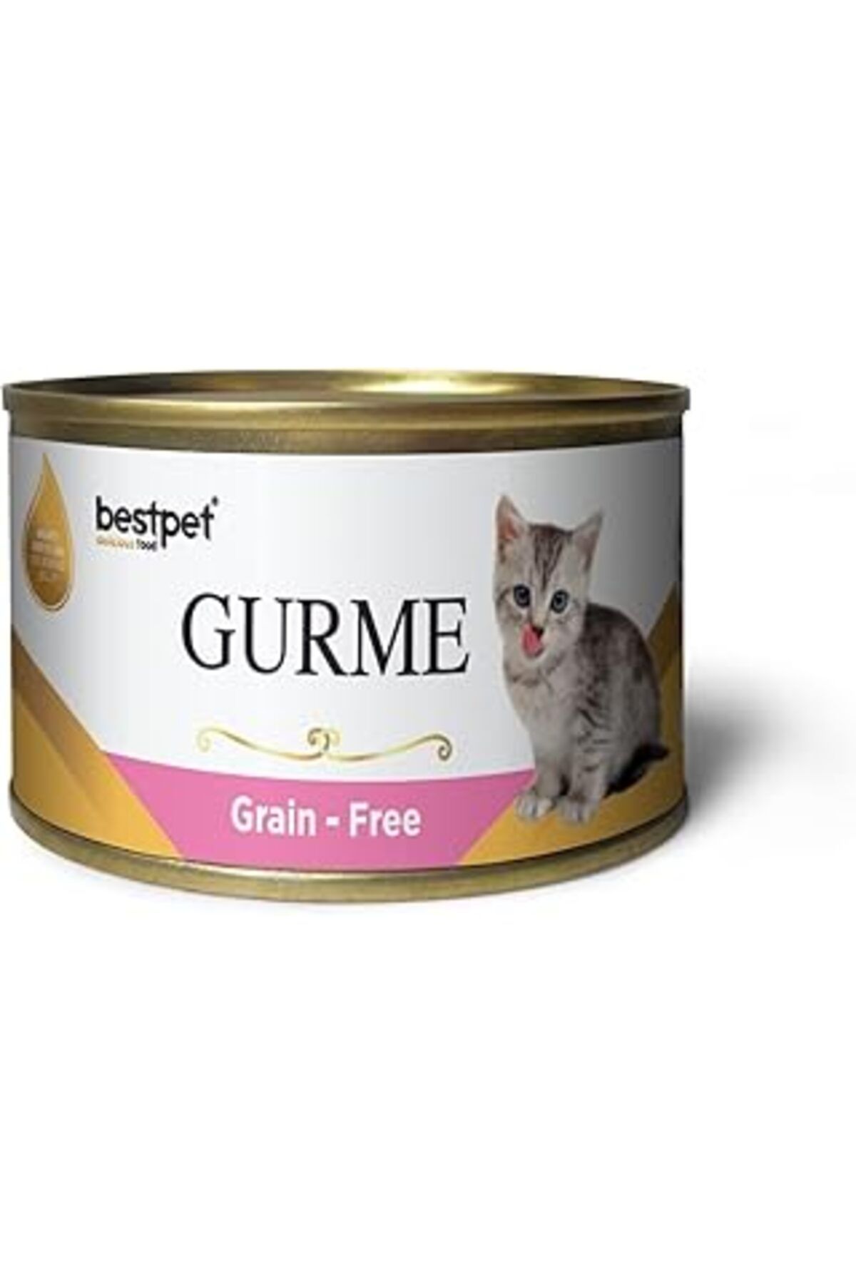 karadağsb Bestpet Yavru Gurme Kediler İçin, Tahılsız, Jöle İçinde Tavuk Parça Etli Yaş Mama, 85 Gr X 12 Adet