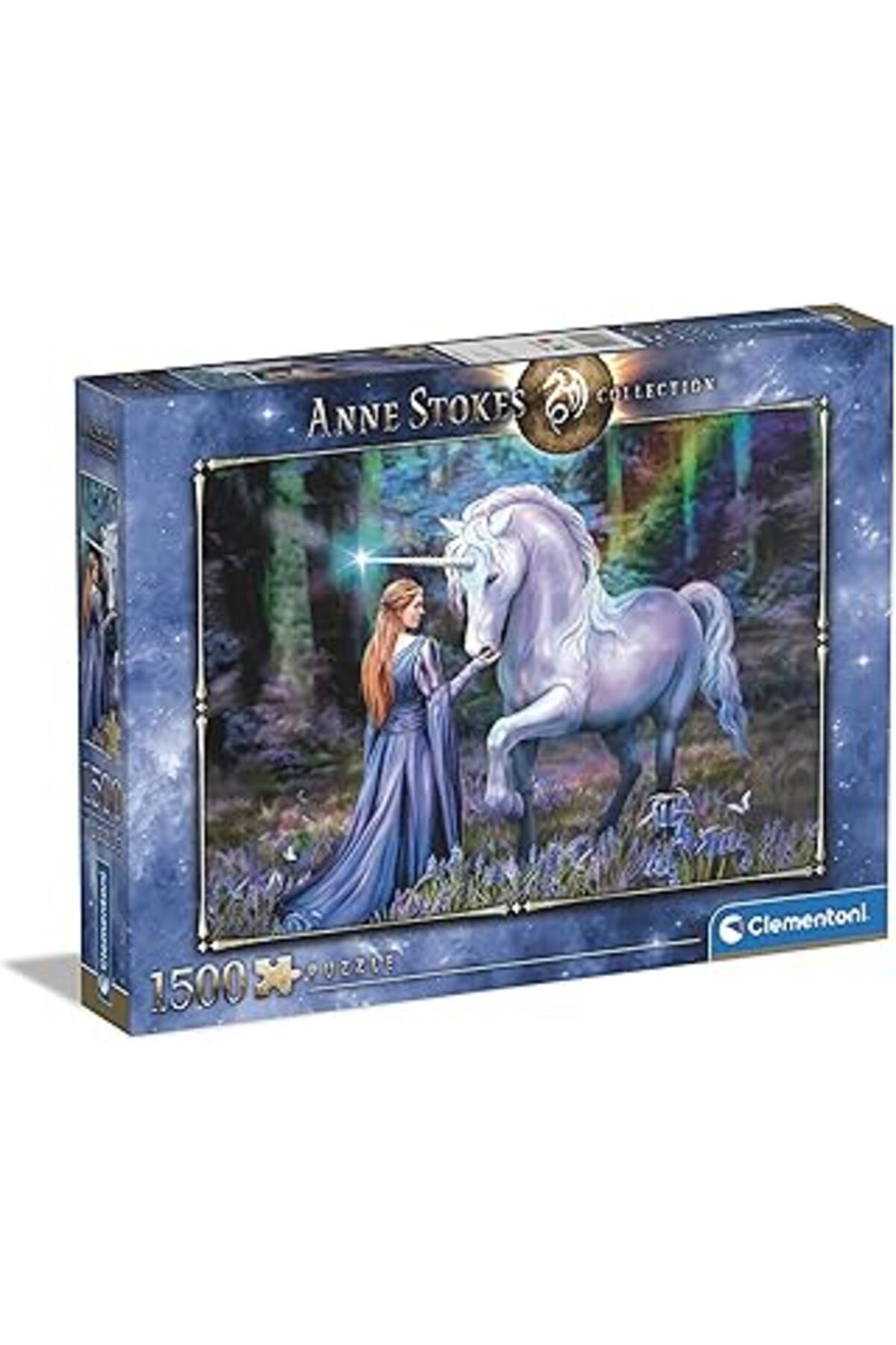 NZM TİCARET - 1500 Parça Anne Stokes Yetişkin Puzzle - Bluebell Woods