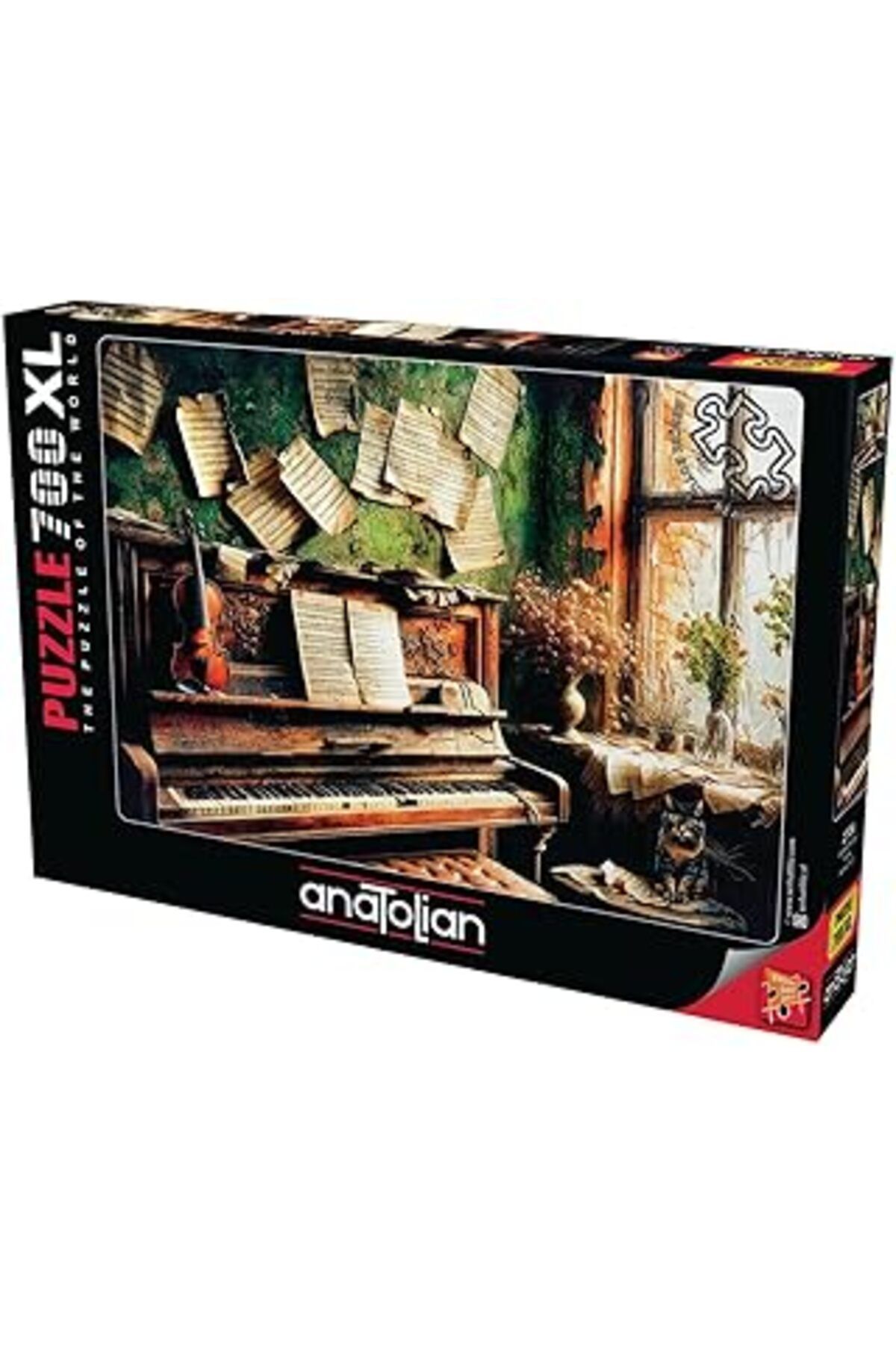 karadağsb Anatolian Puzzle - Antika Piyano / 700 Parça Puzzle, #2704