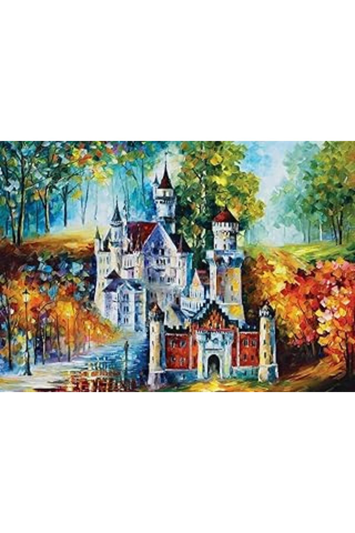 karadağsb Art Puzzle Neuschwanstein Şatosu 1500 Parça Puzzle