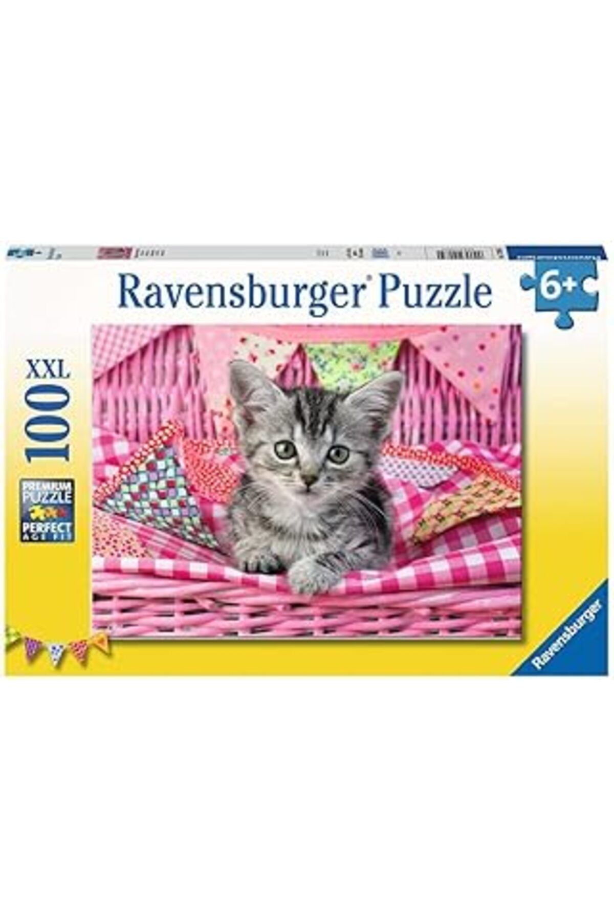 karadağsb Ravensburger 129850 Sevimli Kedicik Puzzle, 100 Parça