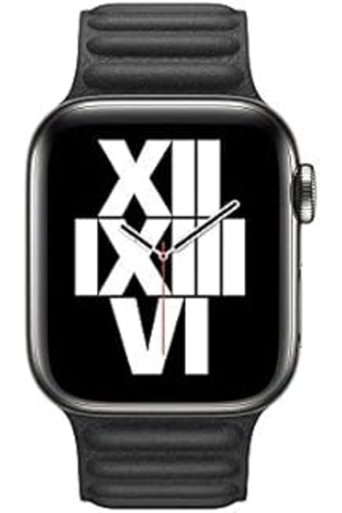 karadağsb Zore Apple İle Uyumlu Watch 44Mm Krd-34 Deri Kordon Siyah