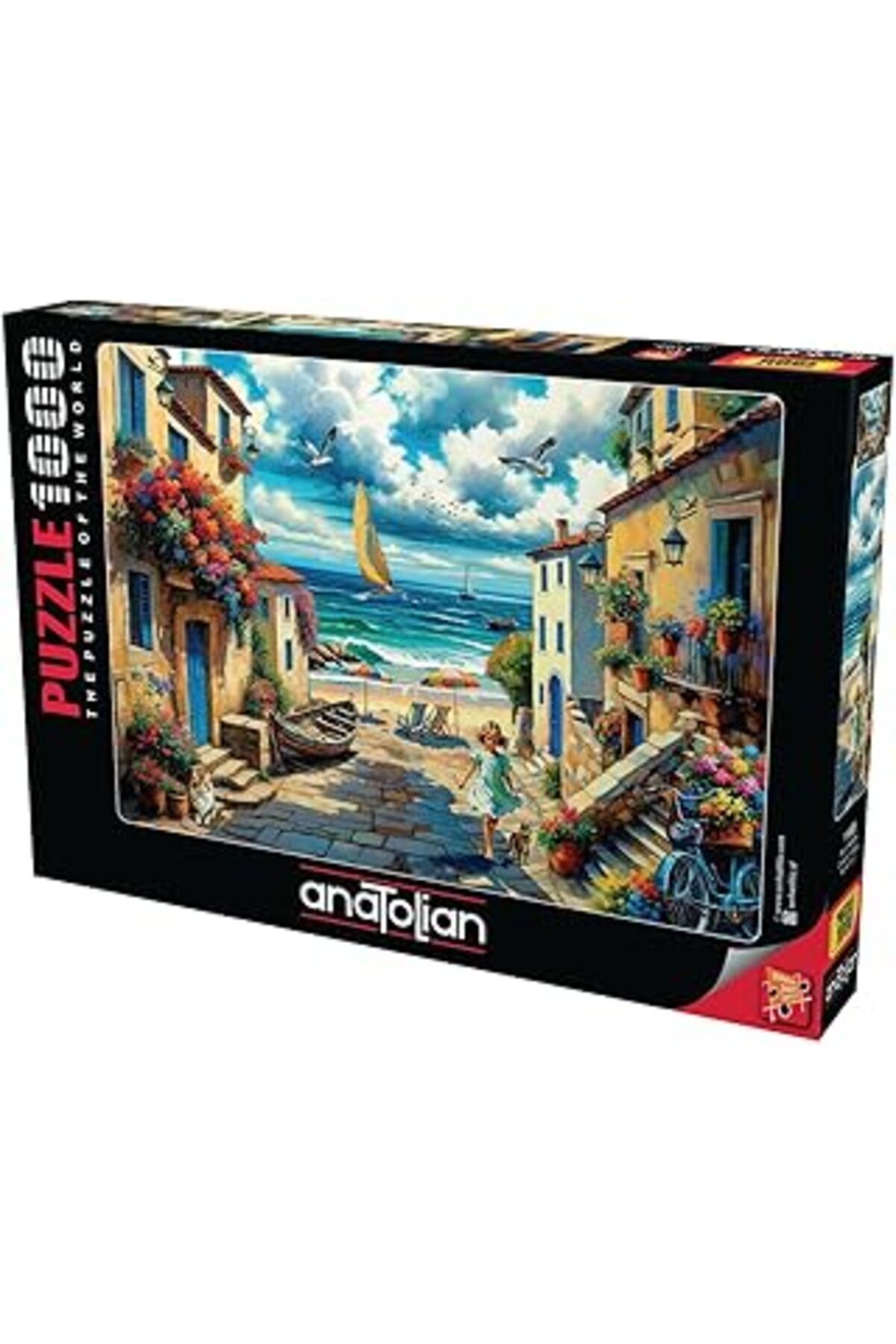 karadağsb Anatolian Puzzle - Rüya Kasaba / 1000 Parça Puzzle, #1185