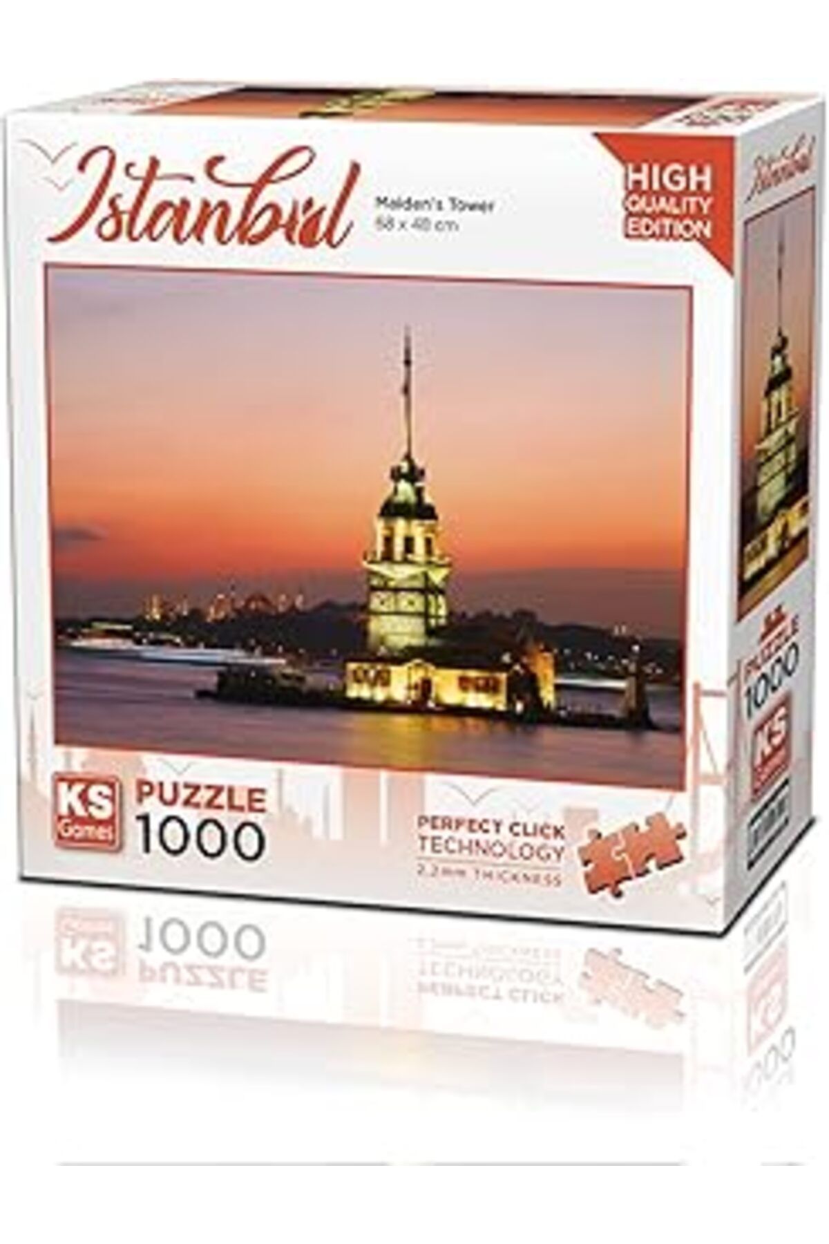 karadağsb Ks Games 1000 Parça Kız Kulesi Ve Gün Batımı