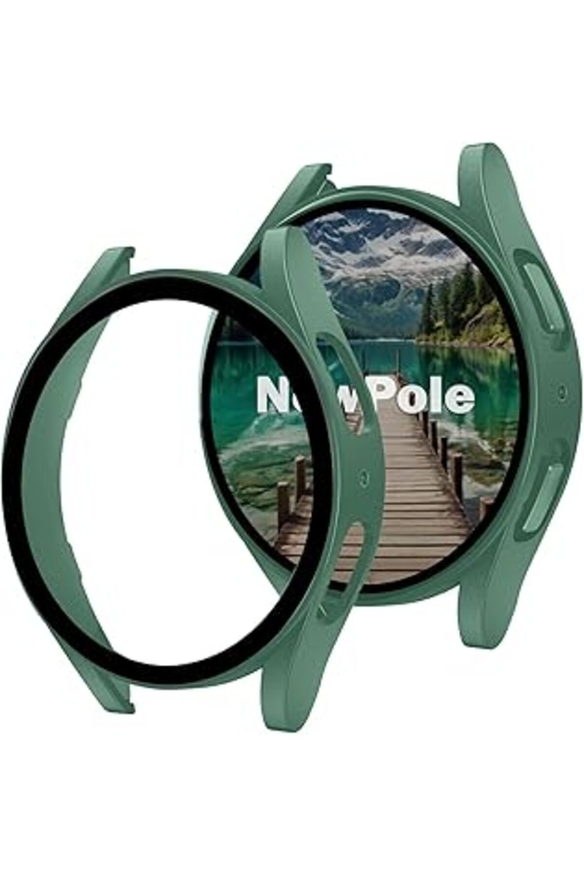 karadağsb Newpole Galaxy Watch 7 44Mm Için Watch Ekran Koruyucu Tam Kaplayan Watch Kasa Koruyucu Kılıf Yüksek