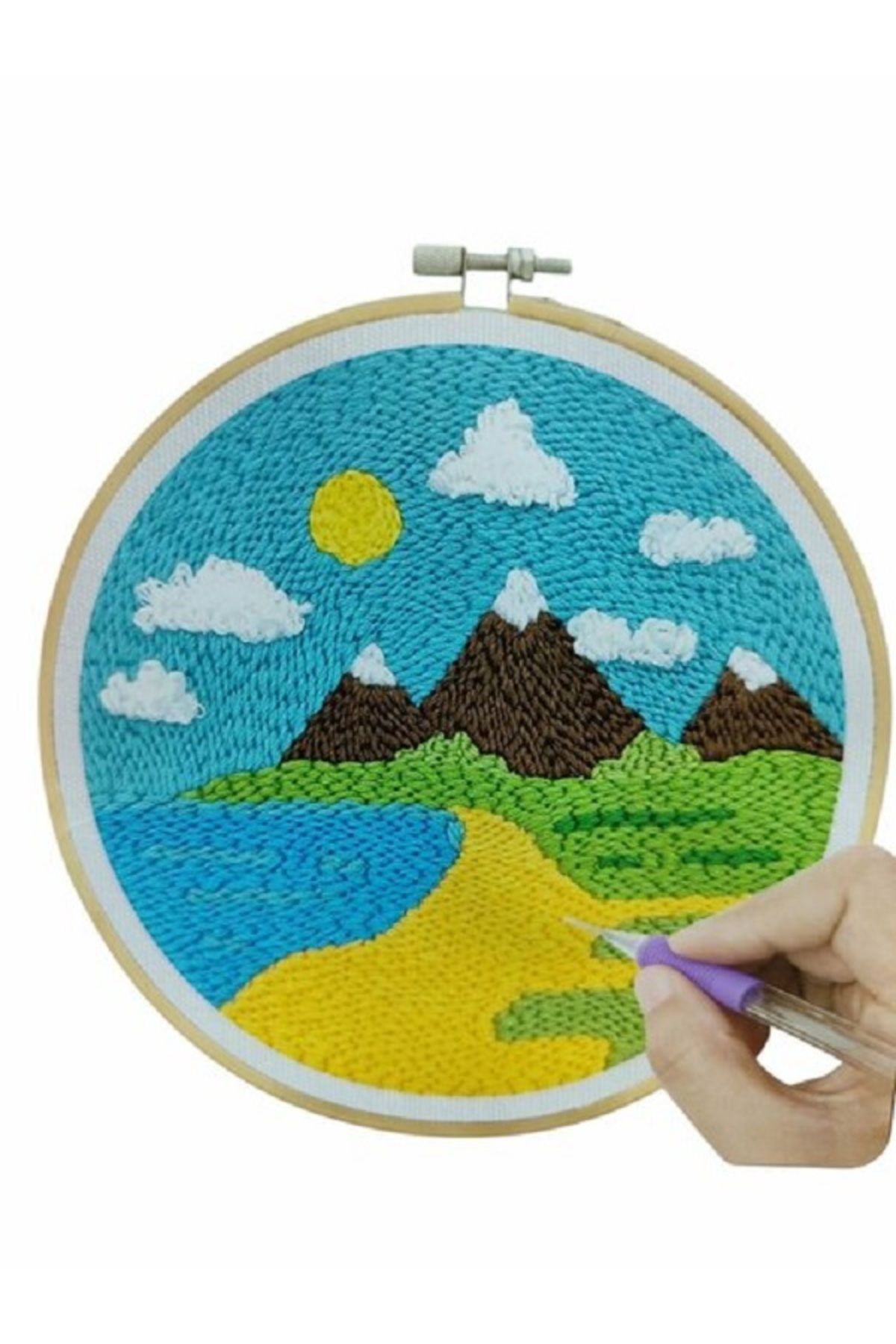 Velomia Hobby Punch Kiti Punch Başlangıç Seti Denizli Manzara Modeli