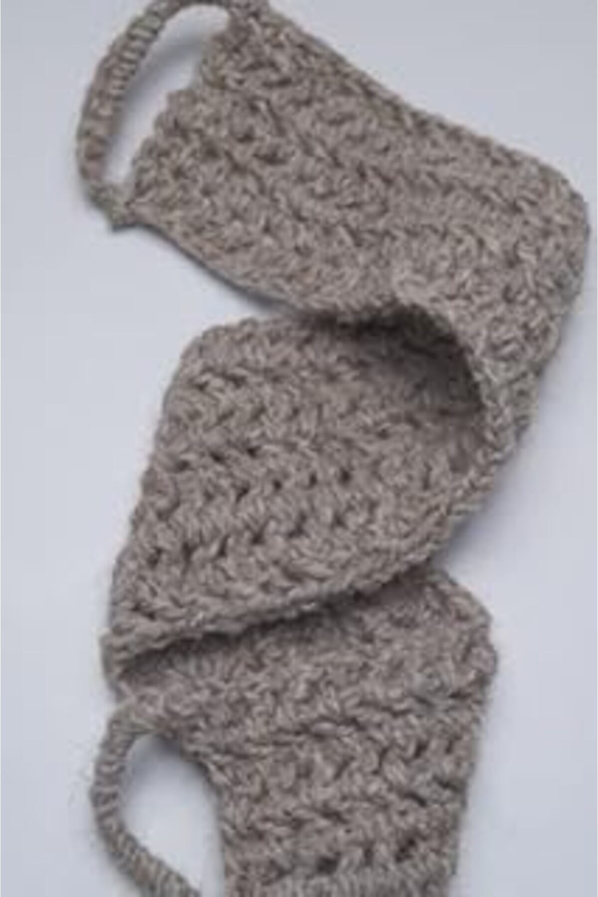 karadağsb Keçi Kılı Sırt Lifi El Örmesi. 70 Cm 11 Cm Gri