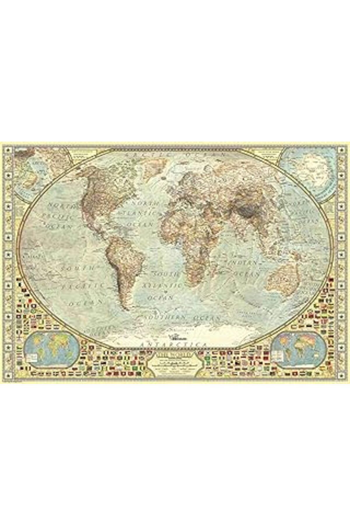 karadağsb Anatolian Puzzle - Dünya Haritası / 2000 Parça, #3935