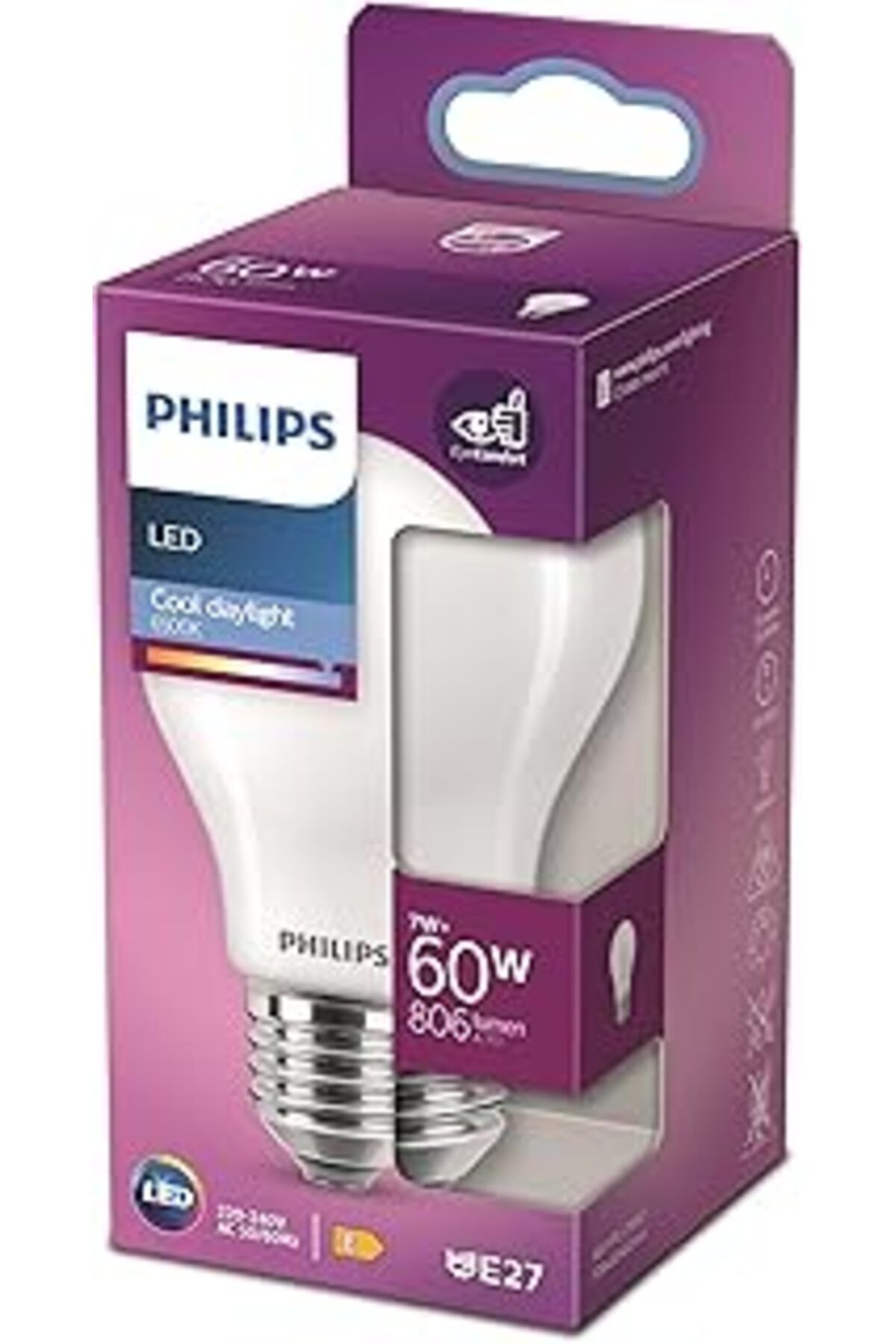 Mu Art Led Classic 60W E27 Cdl A60 Fr Nd Srt4
