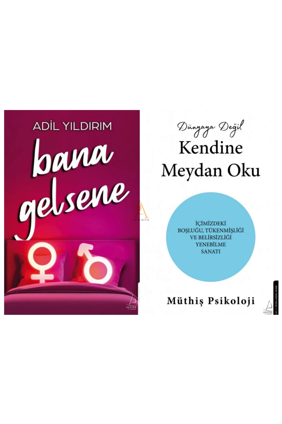 Destek Yayınları Bana Gelsene/Dünyaya Değil Kendine Meydan Oku/2 Kitap Set