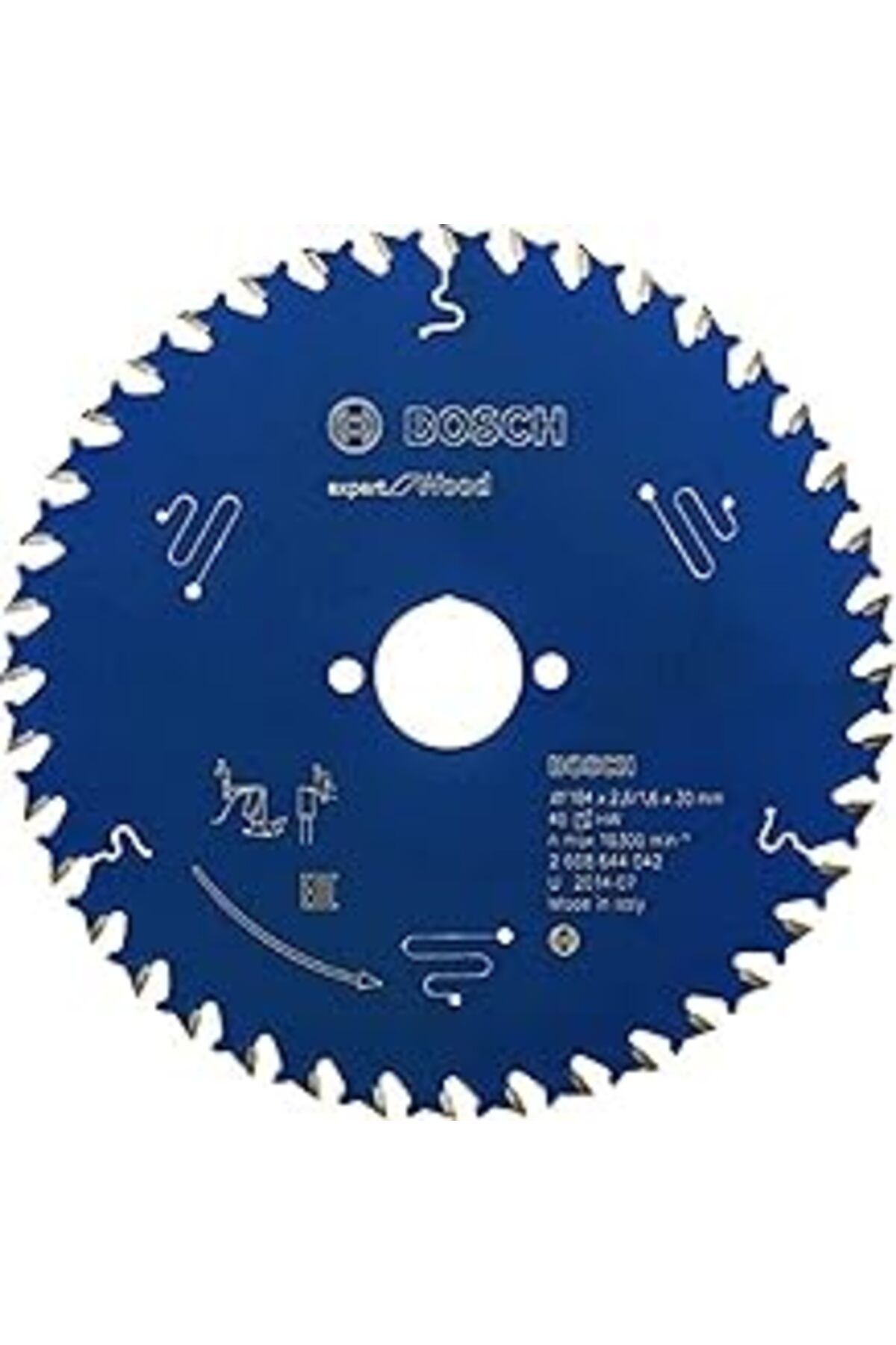 karadağsb Bosch Dairesel Testere Bıçağı Expert Için Ahşap, 184 X 30 X 2,6 Mm, Diş Sayısı 40, 1 Adet, 26086440