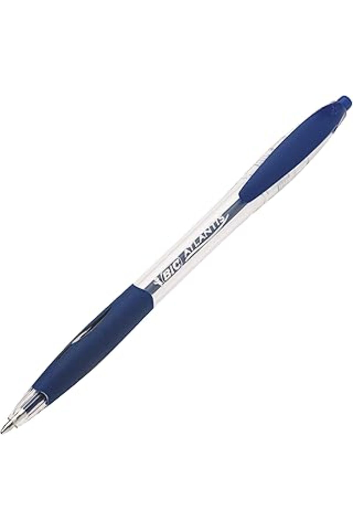 DENİZBİLİŞİM Atlantis Classic Tükenmez Kalem Seti, Mavi, Çizgi Kalınlığı 0,4 Mm, Doldurulabilir, 12'Li Paket, Of