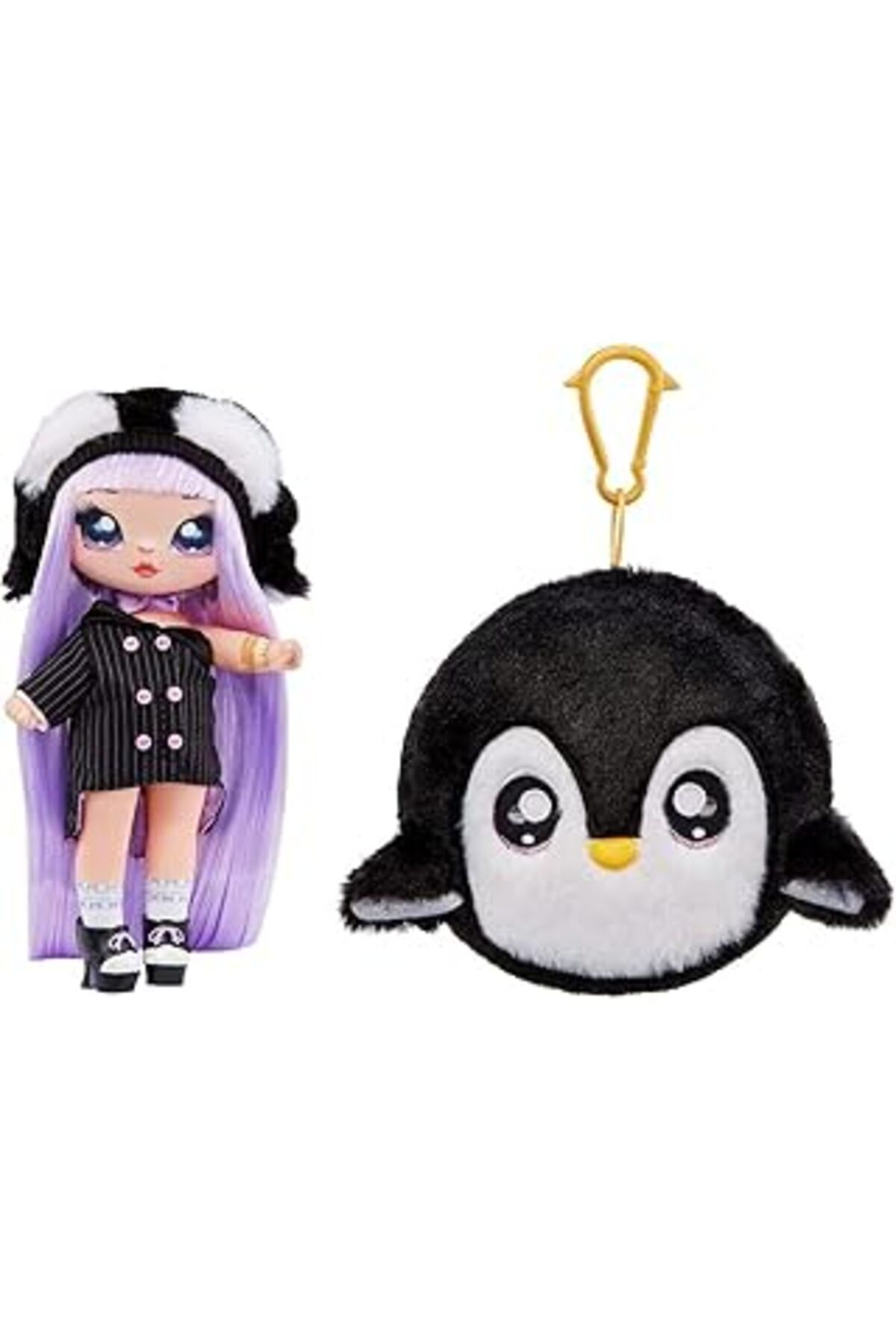 NZM TİCARET Na! Na! Na! Surprise - 2 In 1 Cozy-Isla Waddles Penguin Sürpriz Bebeği