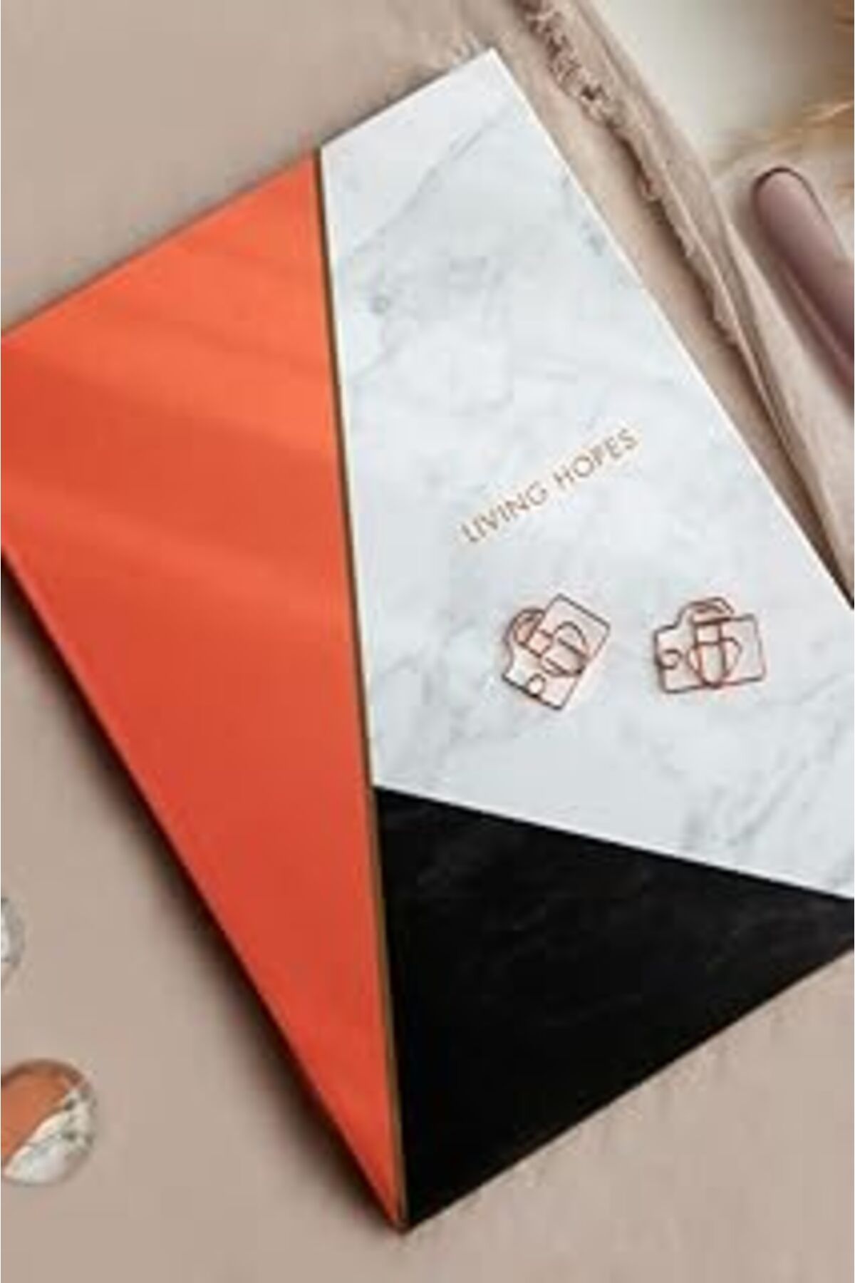 NZM TİCARET Le Color Defter Çizgili Mercan 17x24cm