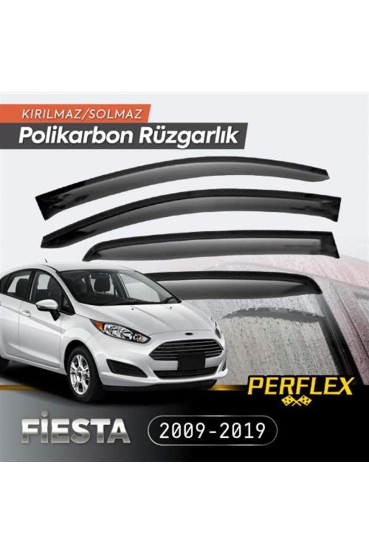 LovelymCo Ford Fiesta 2009-2019 Cam Rüzgarlığı V2 Mugen