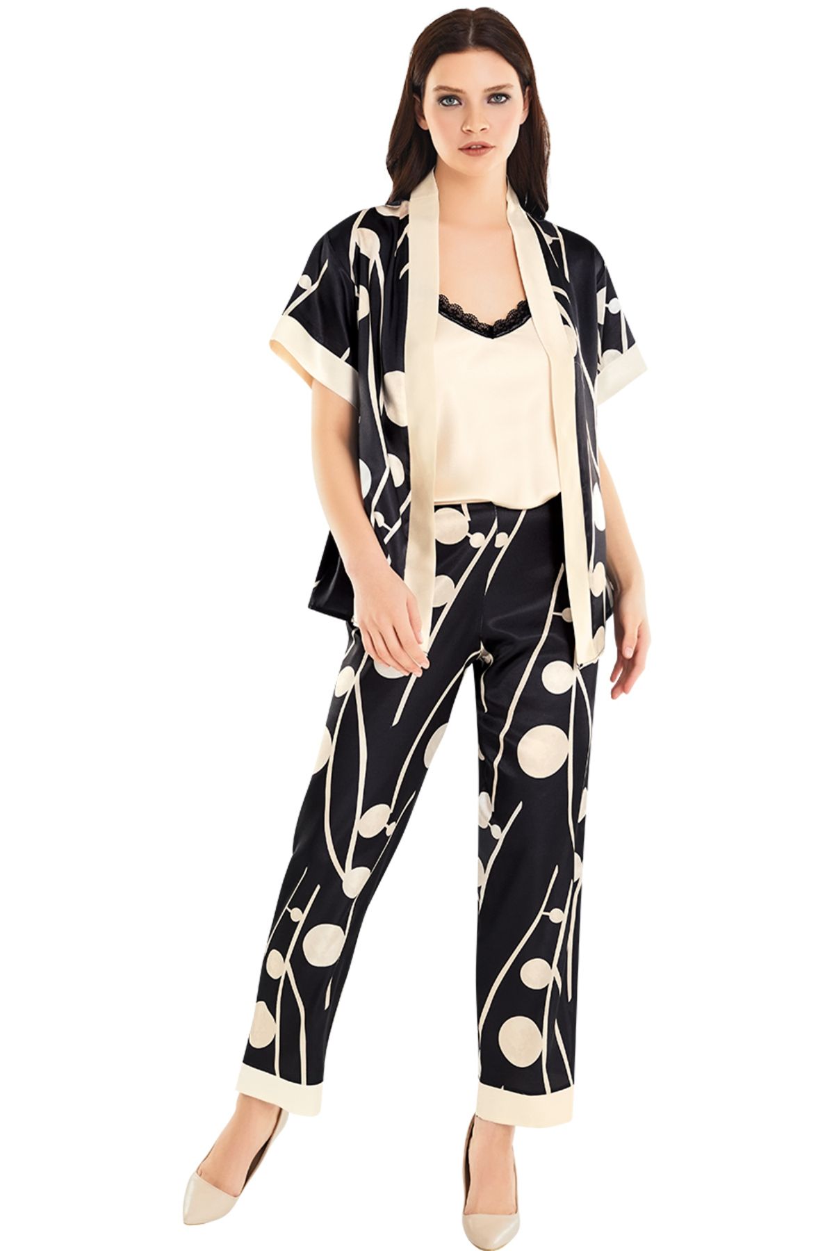 NightLove Kadın Pijama Takım 723 MOONGİRL