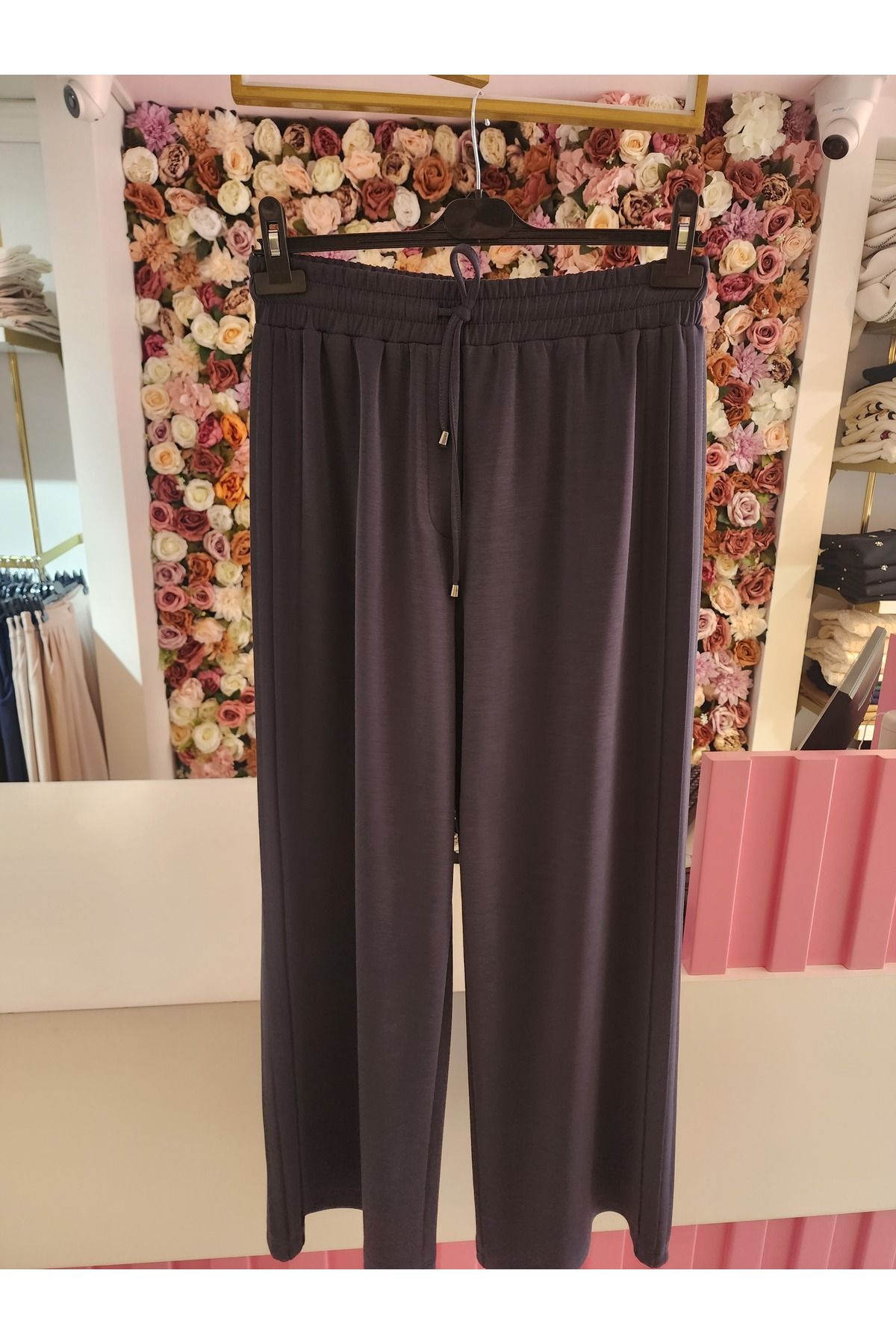 Sentez Kadın Laci Berlin Yanı Nevrülü Gebiş Paça Bambu Pantolon