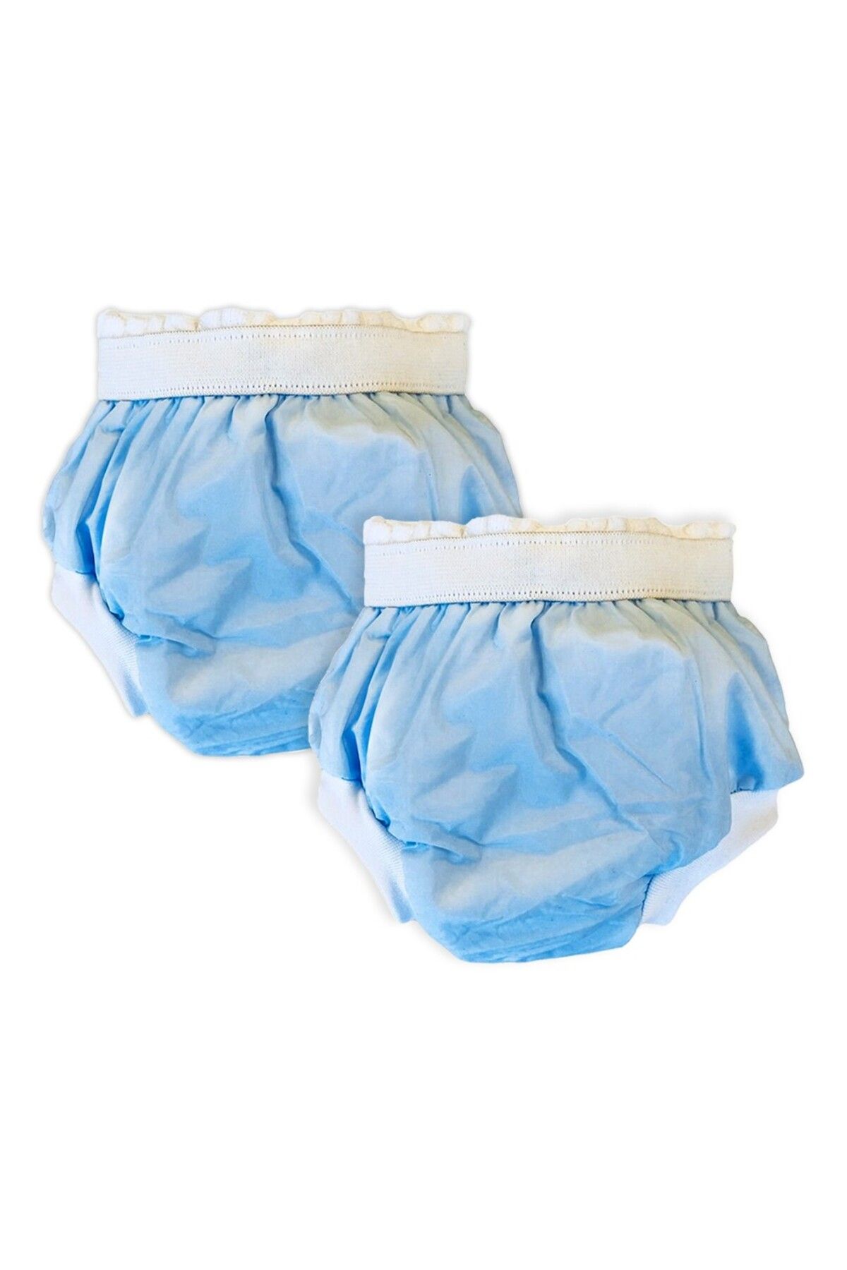Sema Baby ASFSTORE Sema Baby 2'li Lüks Alıştırma Külodu 10-15 kg - Mavi