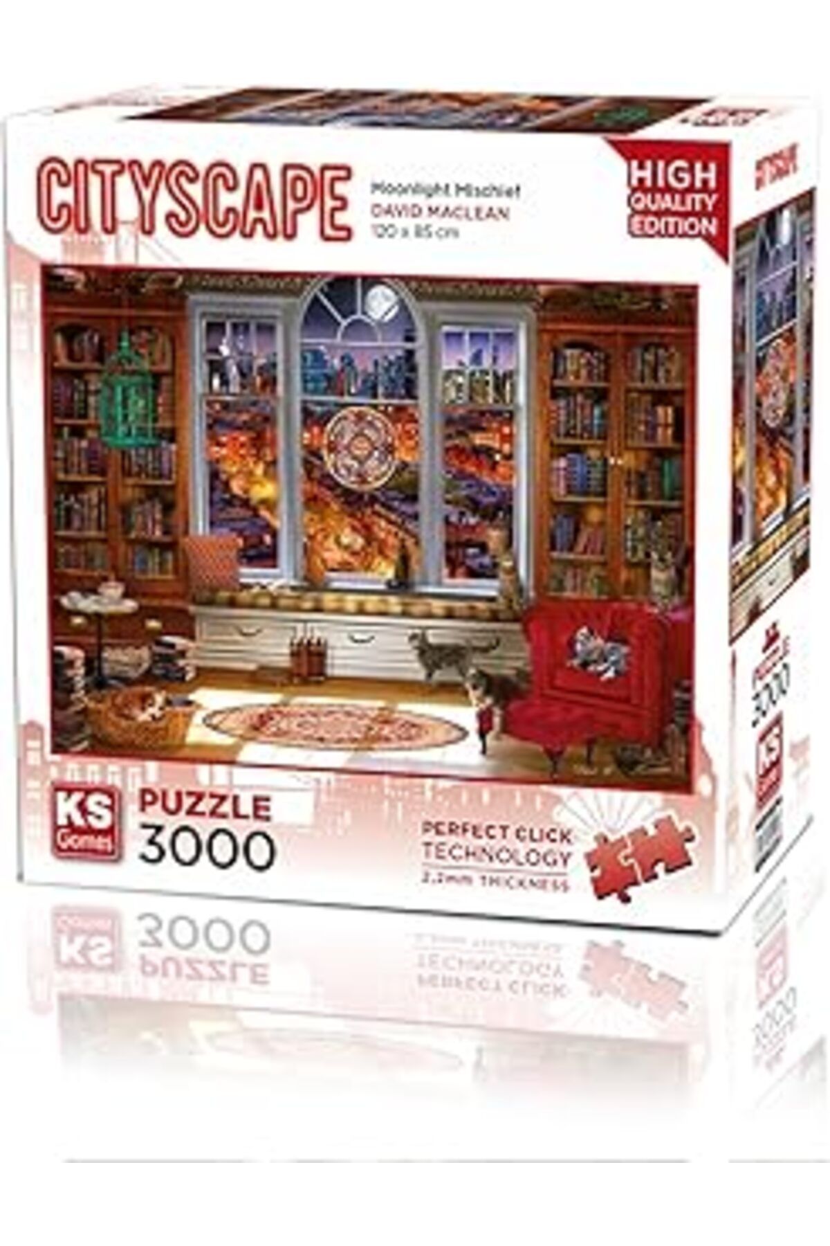 karadağsb 23020 Moonlight Mischief 3000 Parça Puzzle -Ks Puzzle