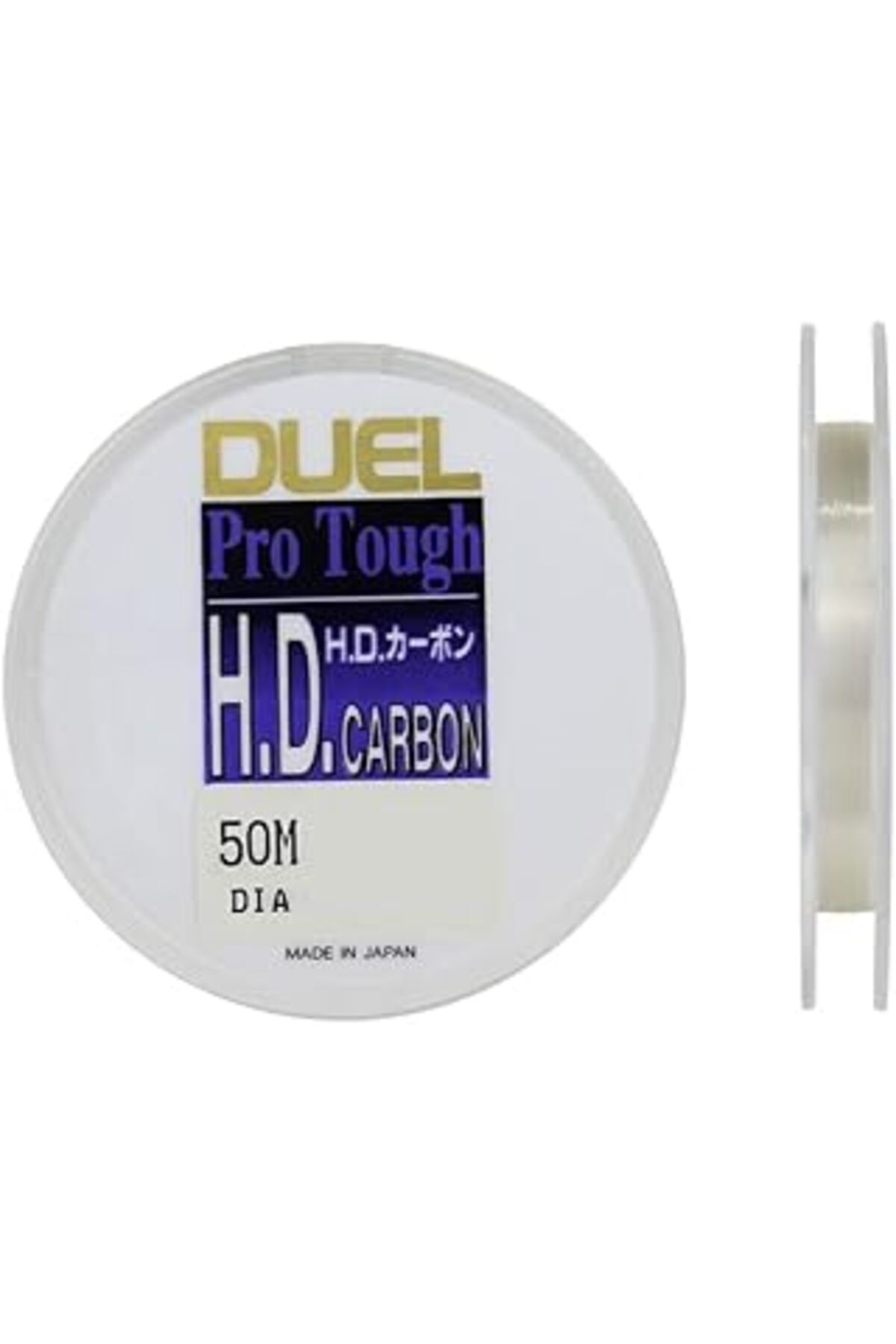 NZM TİCARET Duel Pro Tough H.D.Flourocarbon 0,08Mm 50Mt, Şeffaf