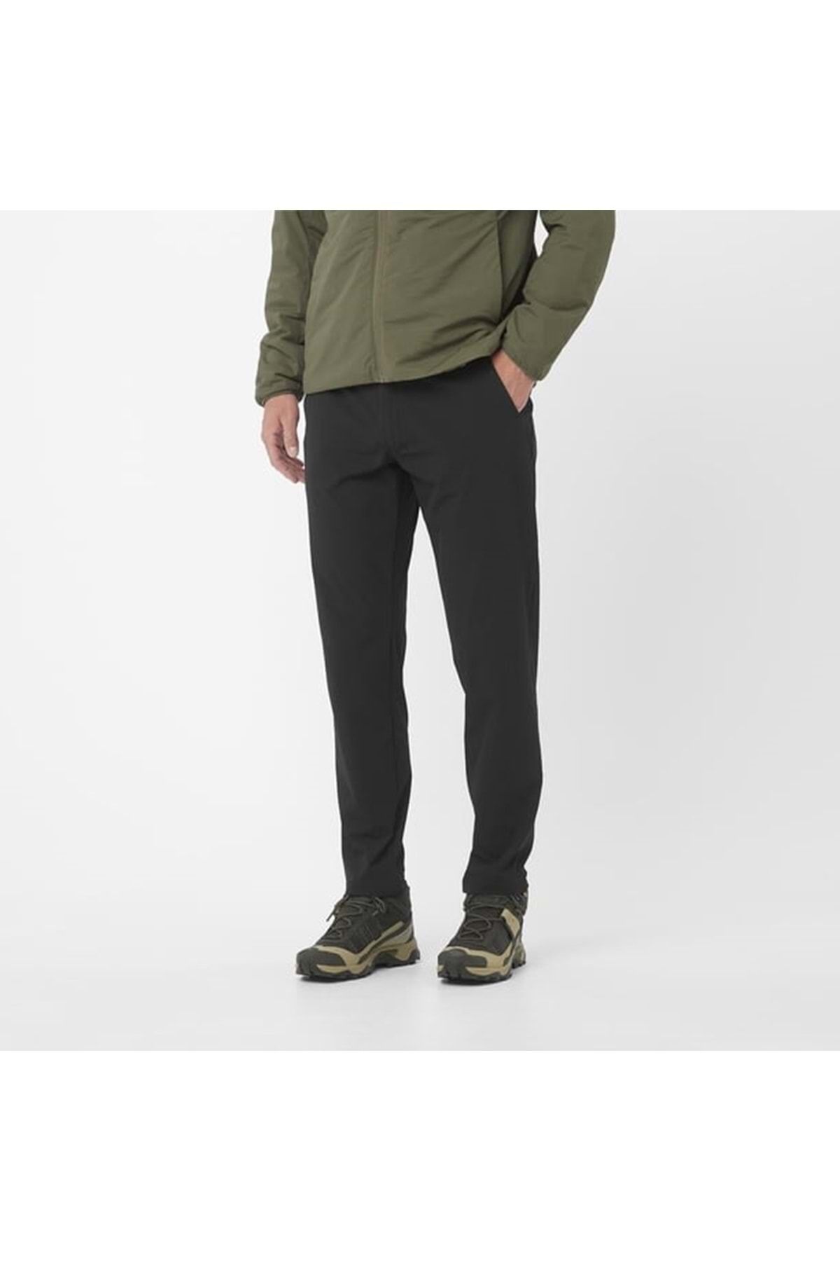 Salomon Wayfarer Everyday Pants M LC2439 Erkek Outdoor Kamp Pantolonu Erkek Pantolon SİYAH