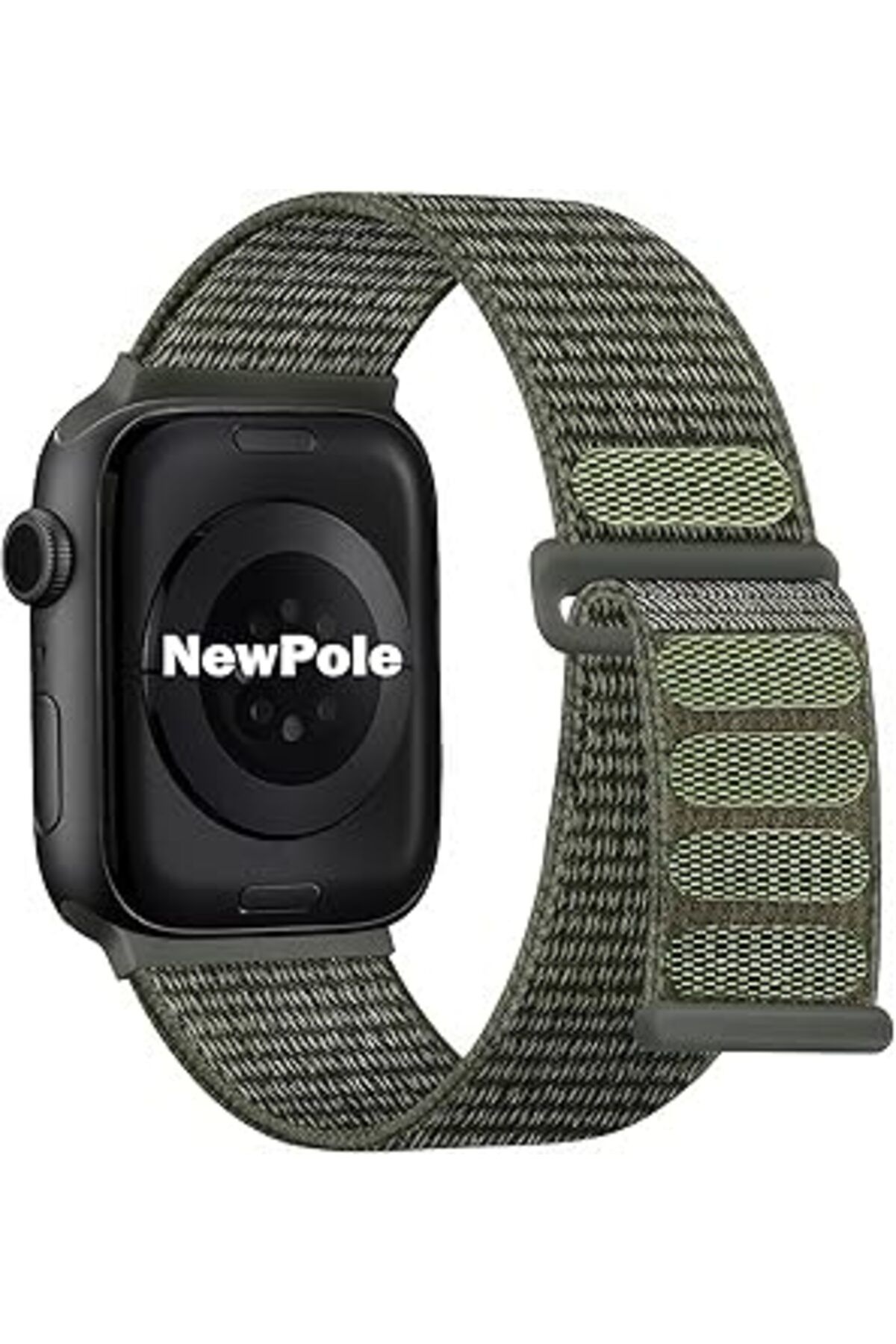 karadağsb Newpole Apple Watch 45Mm 44Mm 42Mm 49Mm Uyumlu Velcro Kordon Kopma Karşıtı Ayarlanabilir Rahatsız E