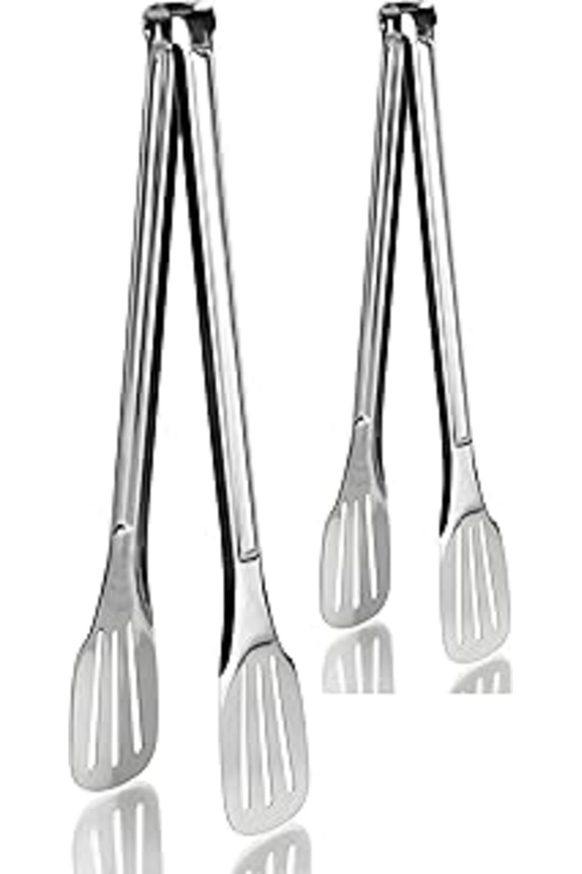 Mu Art Selenica Iki Boy Izgara, Barbekü, Mangal, Közleme Maşası; Büyük Boy 34 Cm, Orta Boy 27 Cm