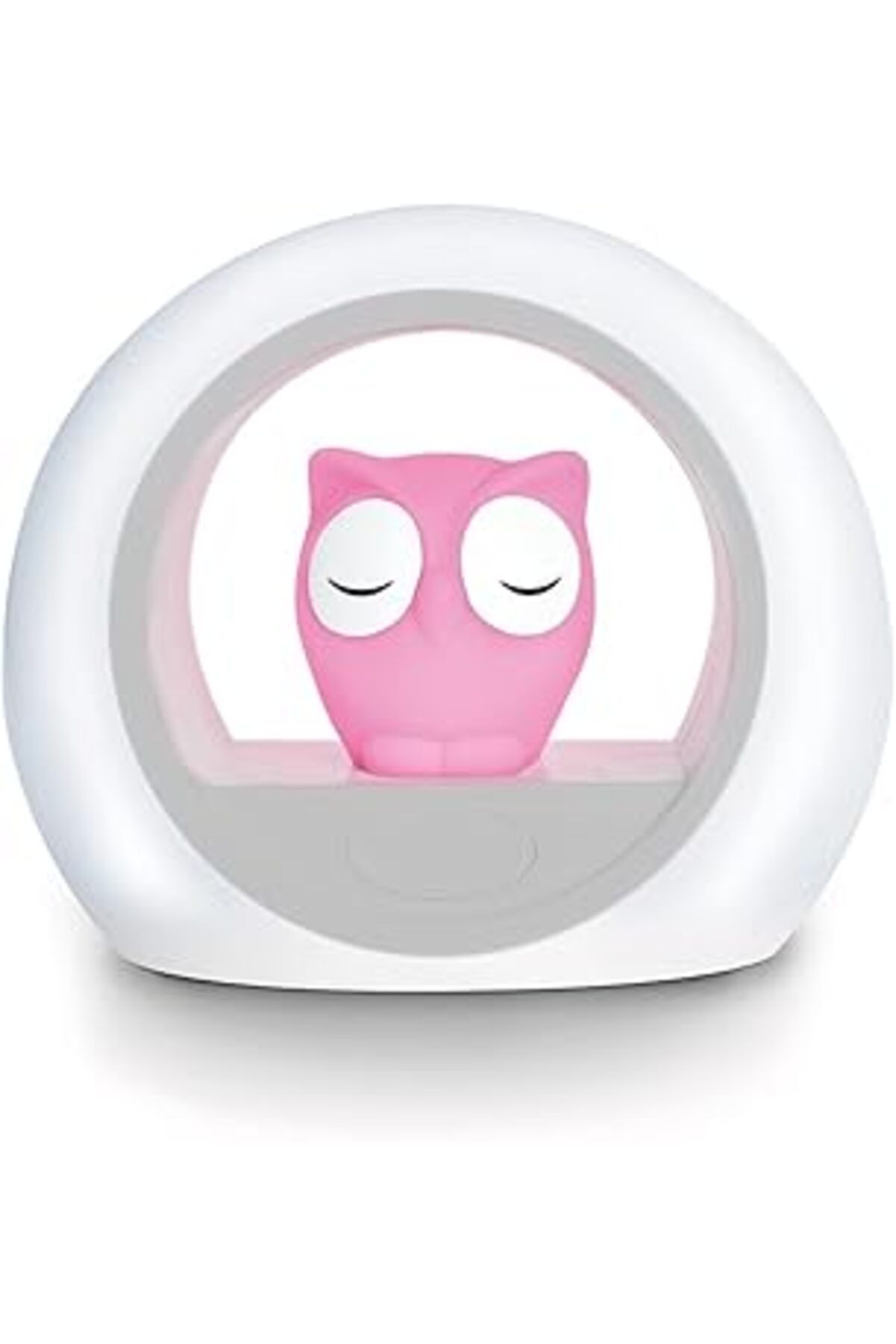 NETWORK ART Zazu Kids Lou Ağlama Sensörlü Baykuş Gece Lambası, Pembe